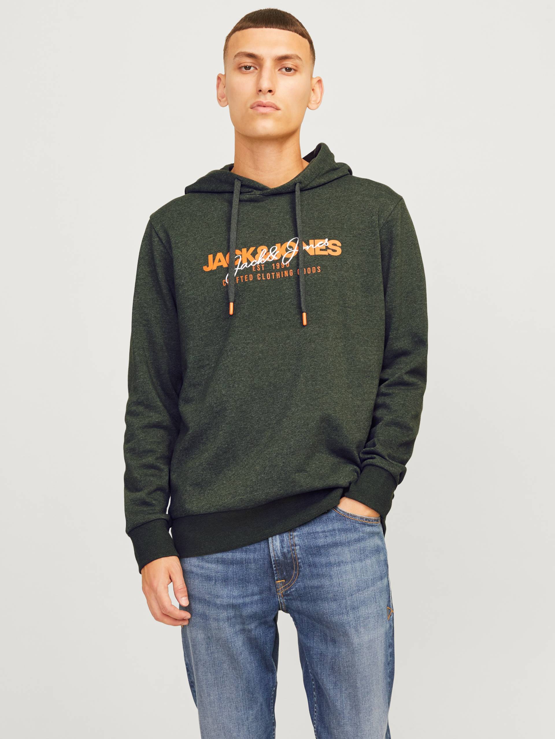 Jack & Jones Kapuzensweatshirt »JJALVIS SWEAT HOOD« von Jack & Jones