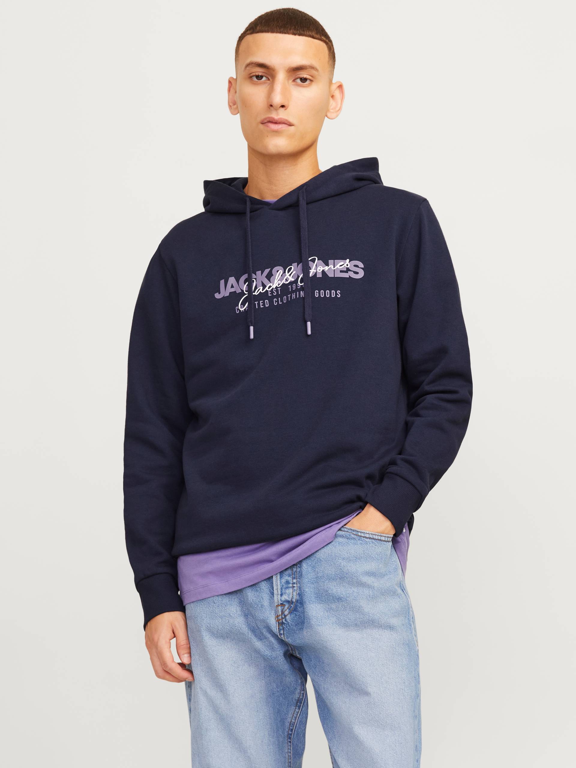 Jack & Jones Kapuzensweatshirt »JJALVIS SWEAT HOOD« von Jack & Jones