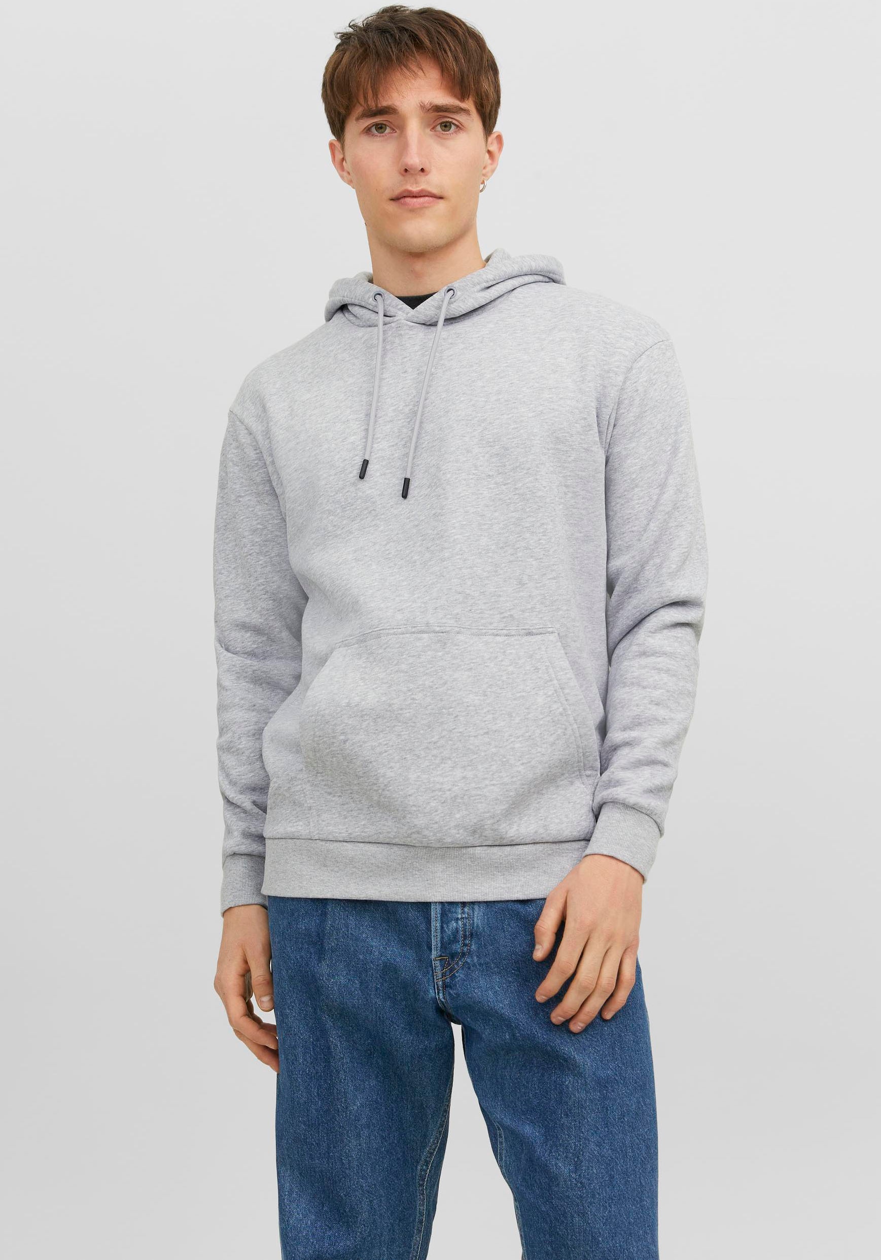 Jack & Jones Kapuzensweatshirt »JJEBRADLEY SWEAT HOOD NOOS«, mit Känguru Tasche von Jack & Jones