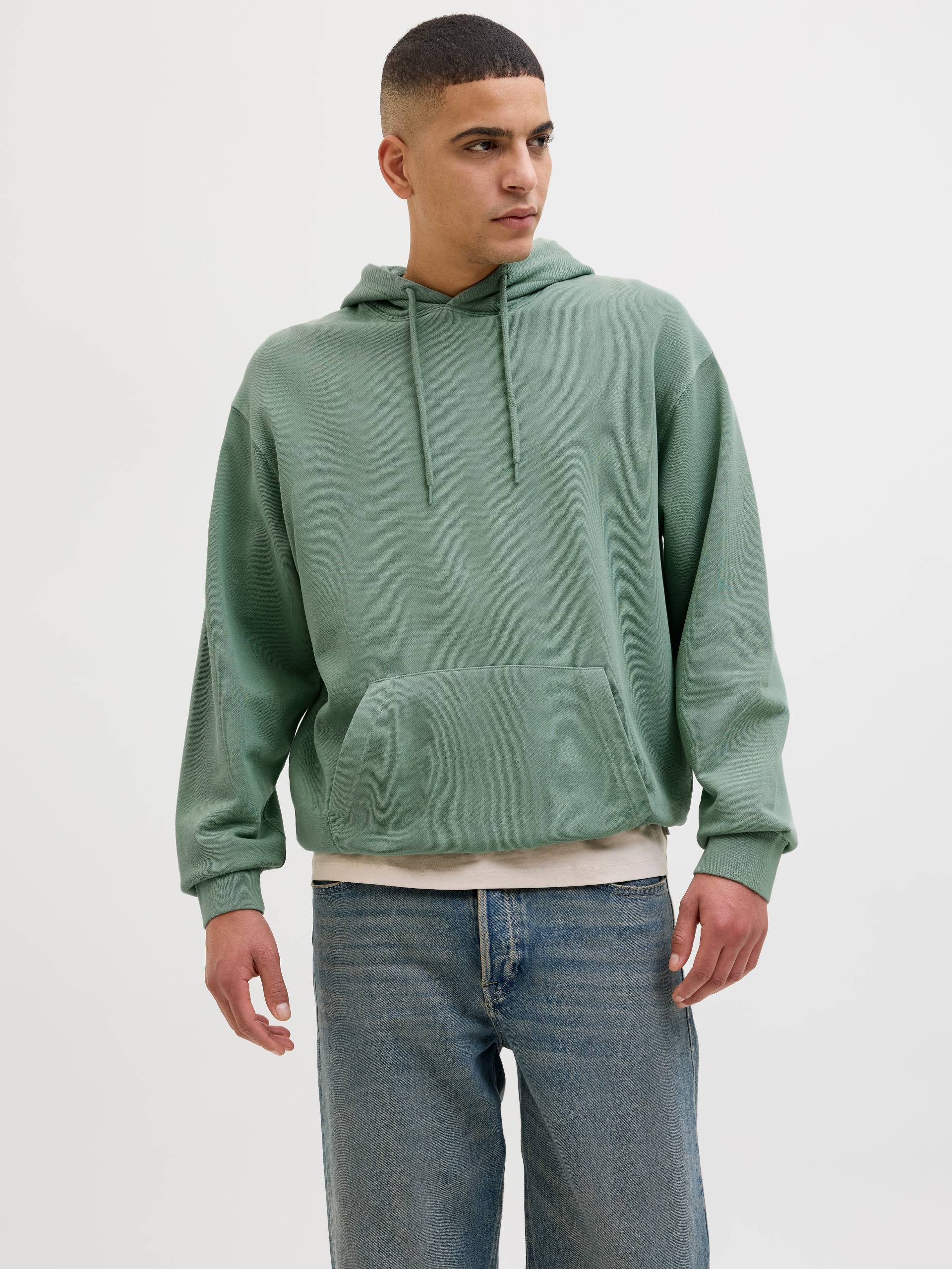 Jack & Jones Kapuzensweatshirt »JJECHARGE FADED SWEAT HOOD NOOS«, mit Kapuze Jack & Jones Kapuzensweatshirt »JJECHARGE FADED SWEAT HOOD NOOS«, mit Kapuze von Jack & Jones