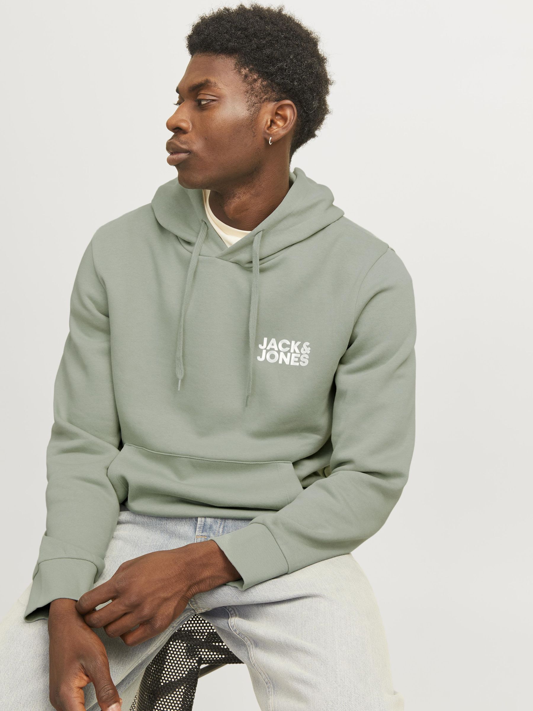 Jack & Jones Kapuzensweatshirt »JJECORP LOGO SWEAT HOOD NOOS«, mit Logo Print von Jack & Jones