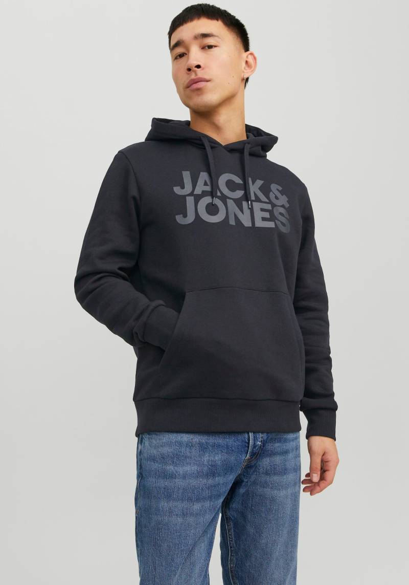 Jack & Jones Kapuzensweatshirt »JJECORP LOGO SWEAT HOOD NOOS«, mit Logo Print von Jack & Jones