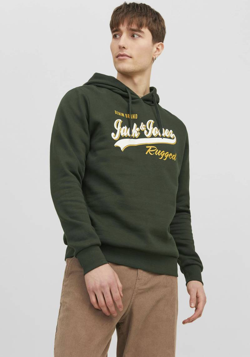 Jack & Jones Kapuzensweatshirt »JJELOGO SWEAT HOOD 2 COL 23/24 NOOS« von Jack & Jones