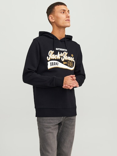 Jack & Jones Kapuzensweatshirt »JJELOGO SWEAT HOOD 2 COL 23/24 NOOS« von Jack & Jones