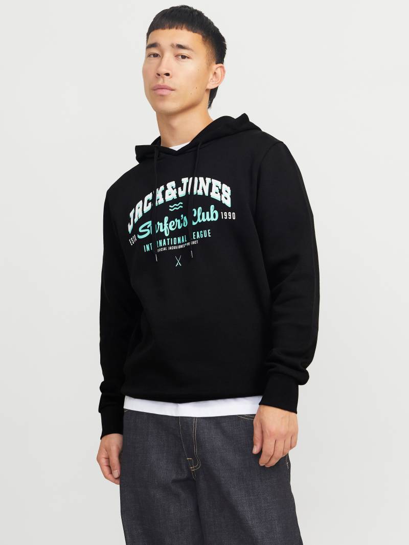 Jack & Jones Kapuzensweatshirt »JJELOGO SWEAT HOOD 2 COL 24/25 NOOS«, mit Logo Print von Jack & Jones