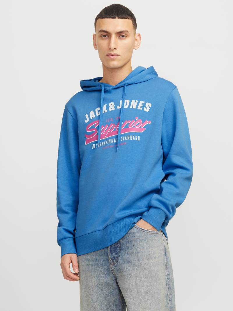 Jack & Jones Kapuzensweatshirt »JJELOGO SWEAT HOOD 2 COL 24/25 NOOS«, mit Logo Print von Jack & Jones