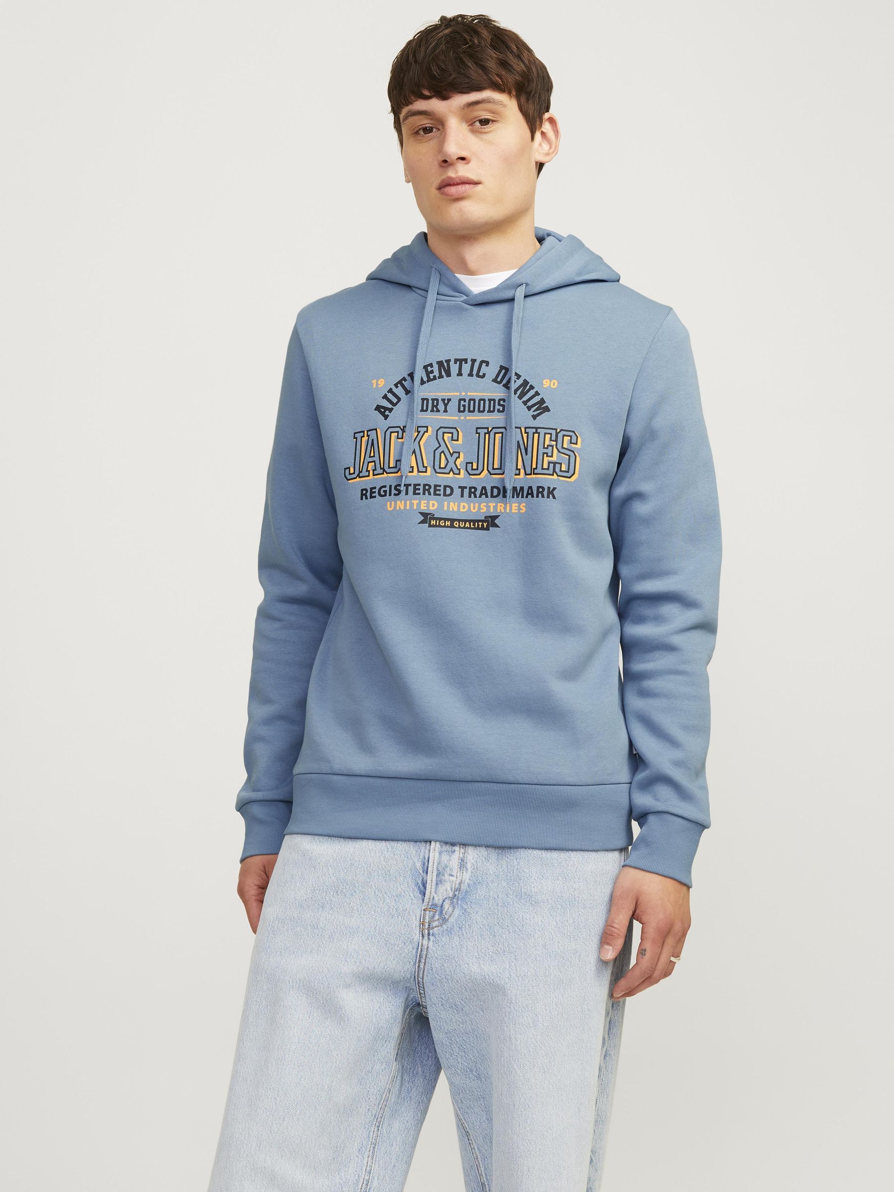 Jack & Jones Kapuzensweatshirt »JJELOGO SWEAT HOOD 2 COL 24/25 NOOS« von Jack & Jones