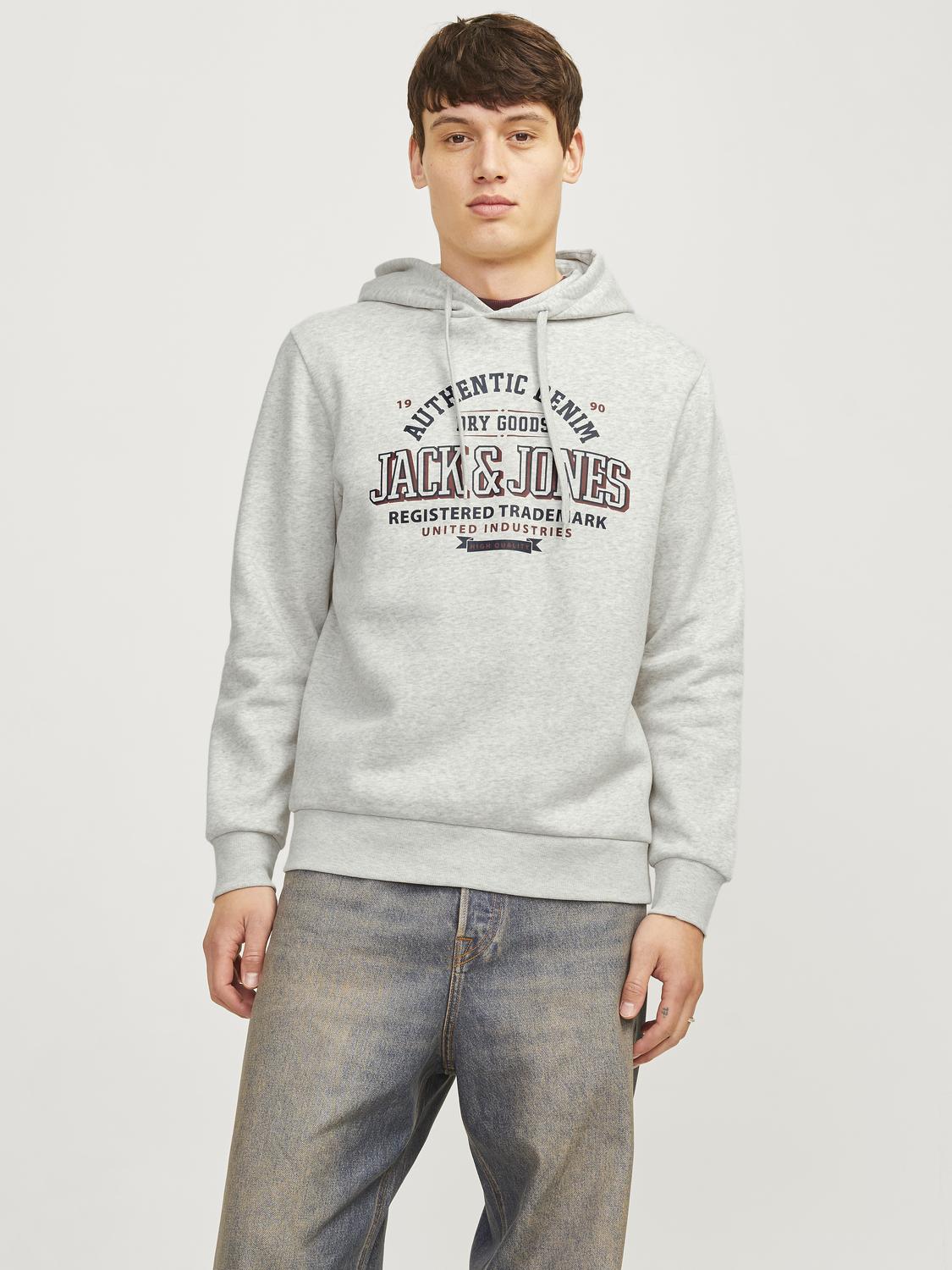 Jack & Jones Kapuzensweatshirt »JJELOGO SWEAT HOOD 2 COL 24/25 NOOS« von Jack & Jones