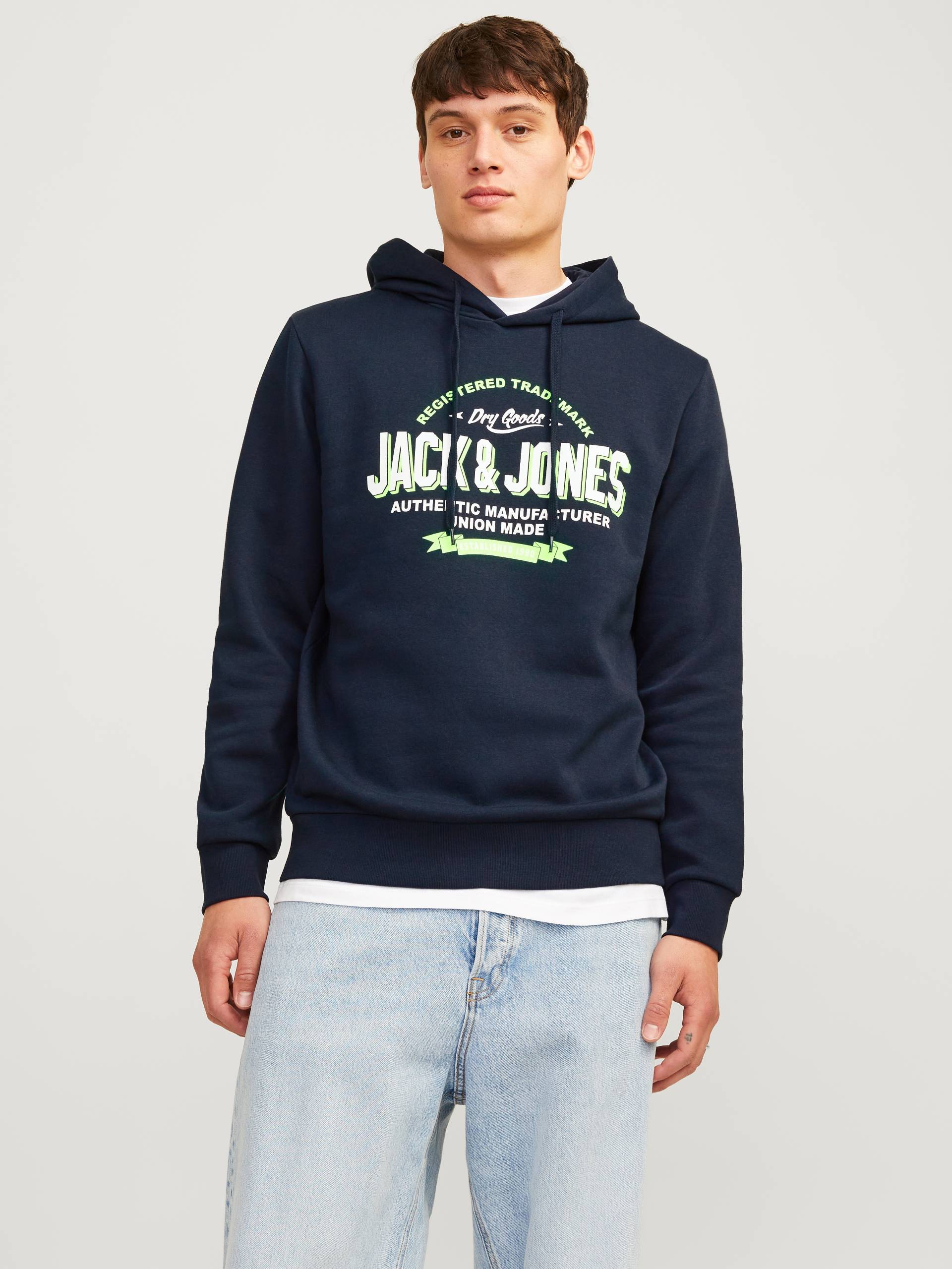 Jack & Jones Kapuzensweatshirt »JJELOGO SWEAT HOOD 2 COL 24/25 NOOS« von Jack & Jones