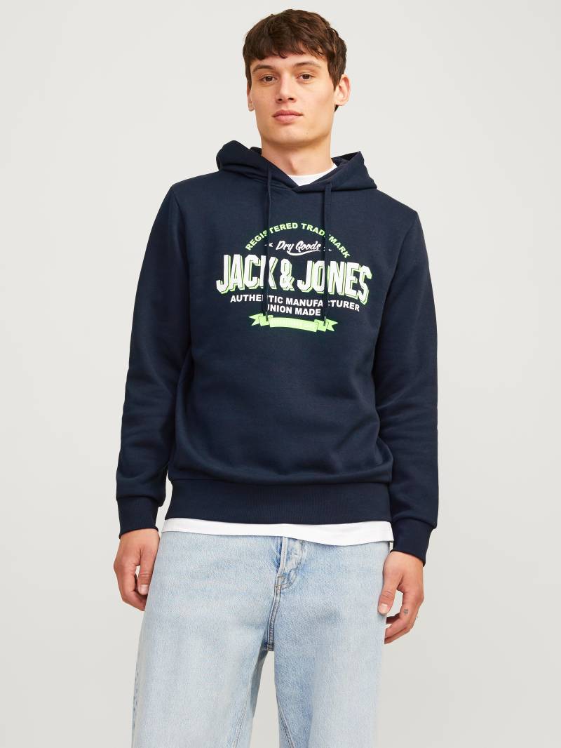 Jack & Jones Kapuzensweatshirt »JJELOGO SWEAT HOOD 2 COL 24/25 NOOS«, mit Logo Print von Jack & Jones