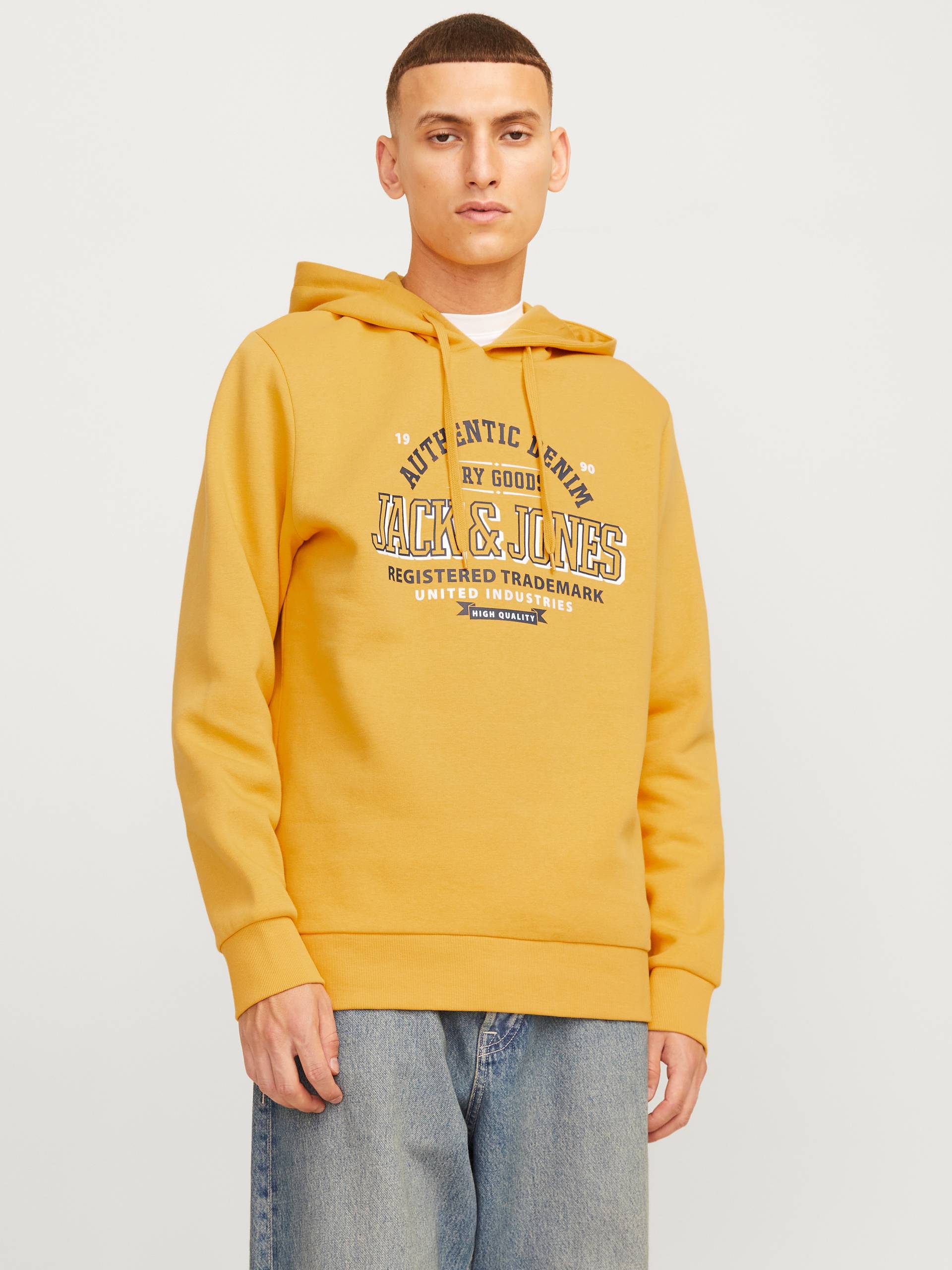 Jack & Jones Kapuzensweatshirt »JJELOGO SWEAT HOOD 2 COL 24/25 NOOS«, mit Logo Print von Jack & Jones