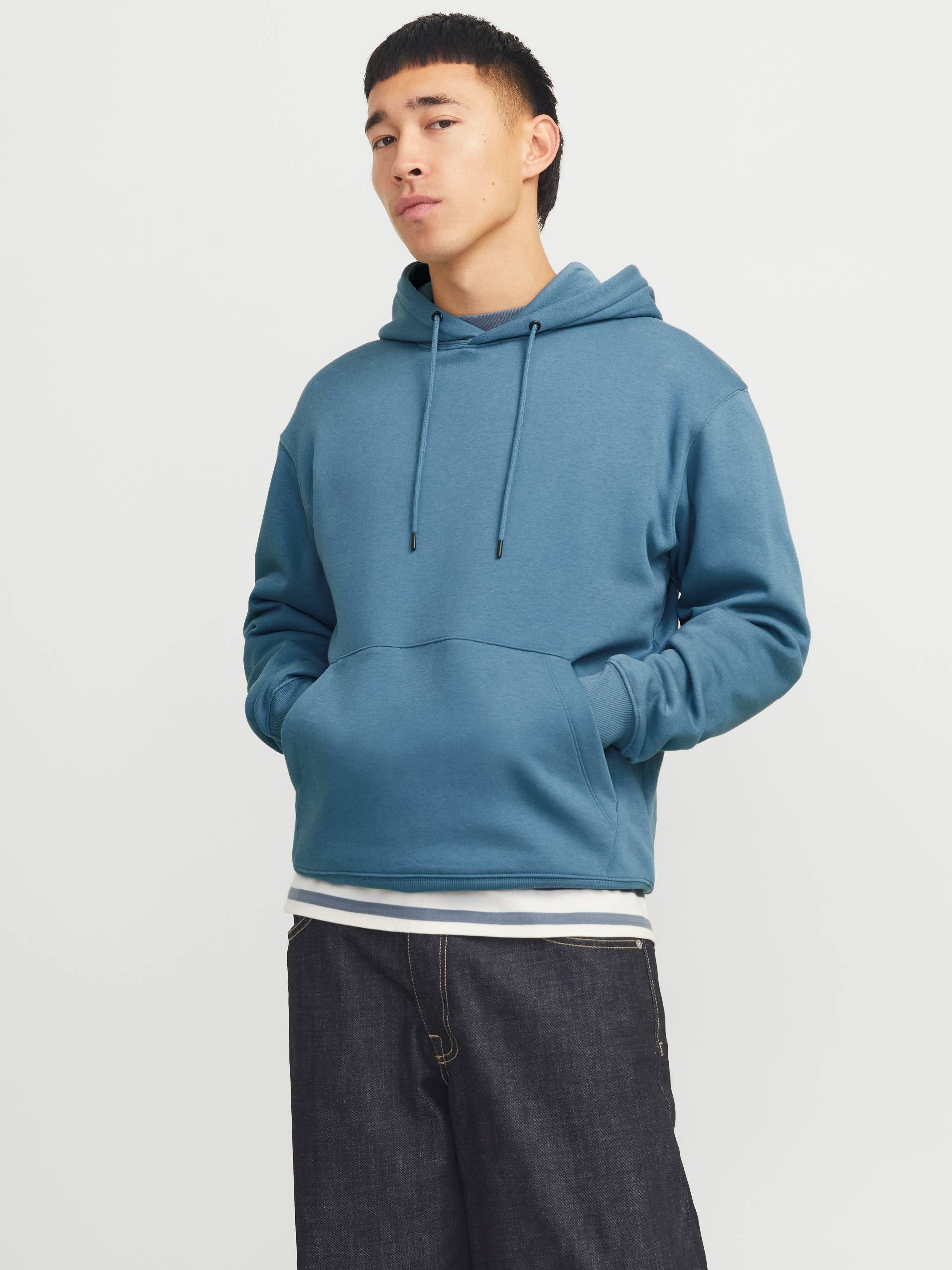 Jack & Jones Kapuzensweatshirt »JJESTAR BASIC SWEAT HOOD NOOS«, mit Rippbündchen von Jack & Jones