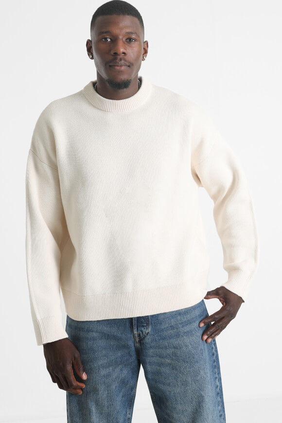 Jack & Jones Kobe Oversize Strickpullover | Sea Salt | Herren  | L von Jack & Jones