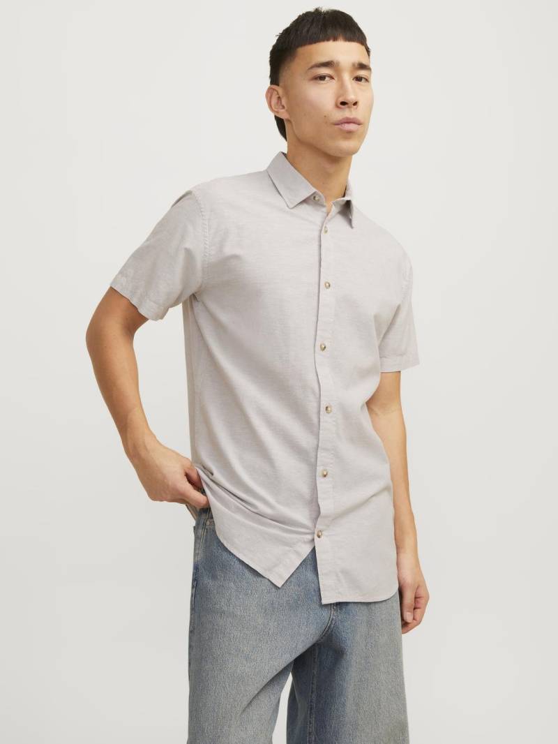 Jack & Jones Kurzarmhemd »JJESUMMER LINEN BLEND SHIRT SS SN« von Jack & Jones