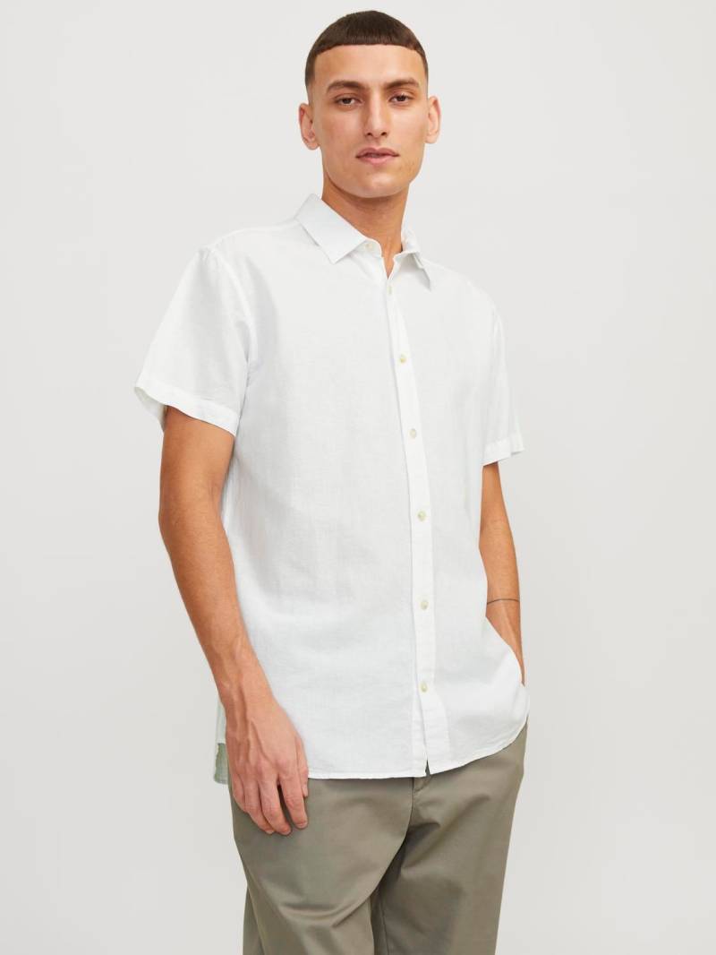 Jack & Jones Kurzarmhemd »JJESUMMER LINEN BLEND SHIRT SS SN« von Jack & Jones