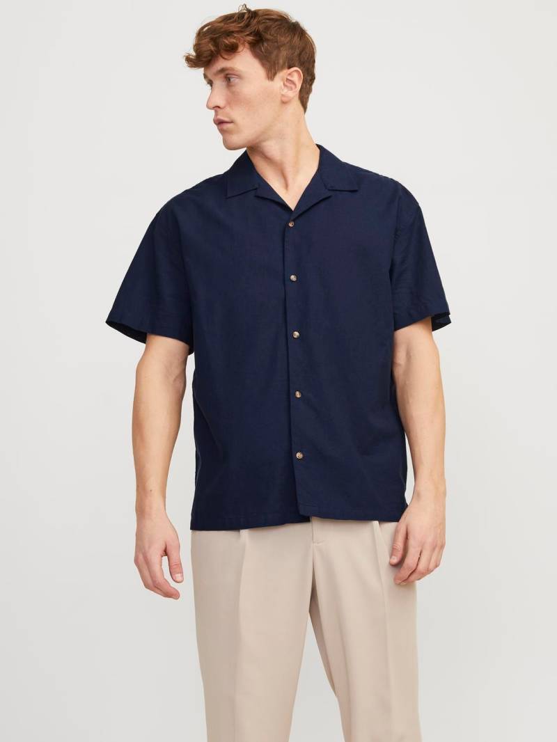 Jack & Jones Kurzarmhemd »JJESUMMER RESORT LINEN BLEND SHIRT SS SN« von Jack & Jones