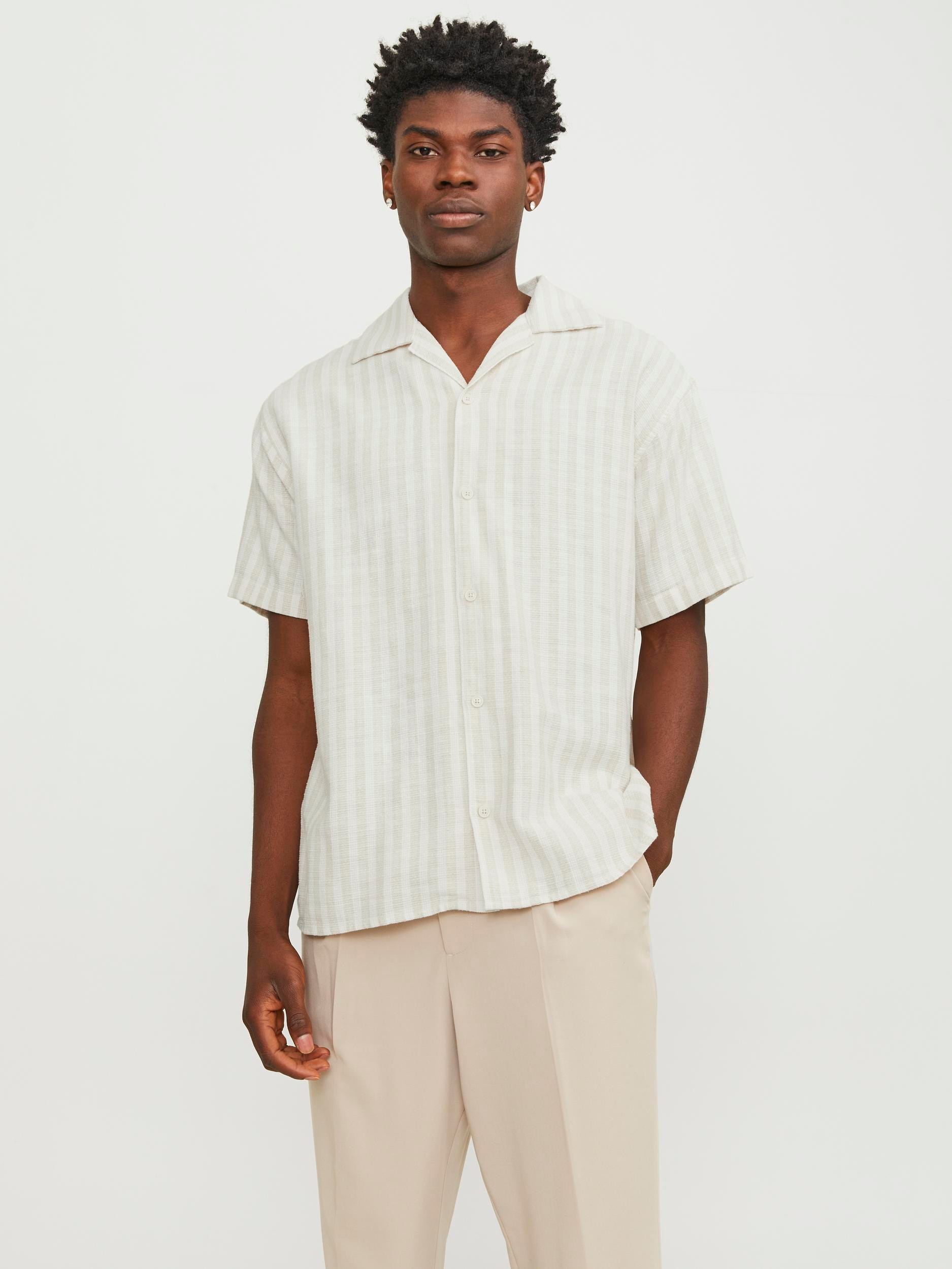 Jack & Jones Kurzarmhemd »JORCABANA STRIPE SHIRT SS SN« von Jack & Jones