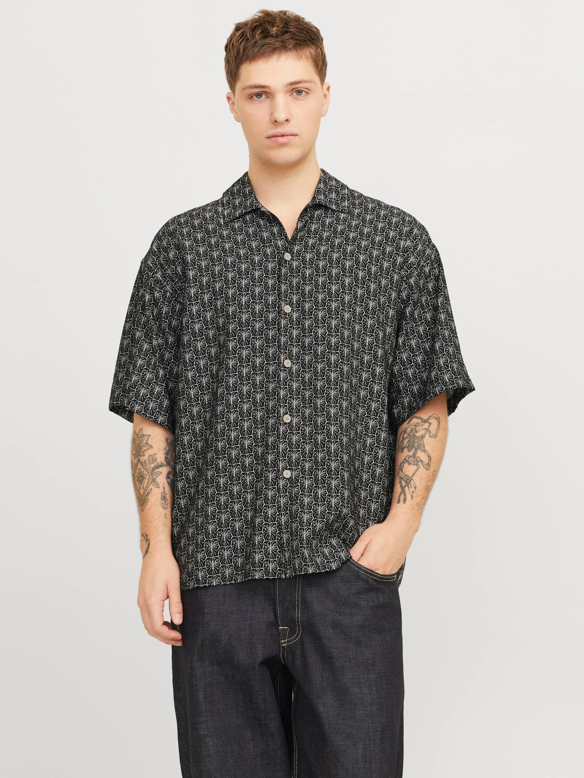 Jack & Jones Kurzarmhemd »JORMARSHALL ISLINGTON AOP SHIRT SS SN« Jack & Jones Kurzarmhemd »JORMARSHALL ISLINGTON AOP SHIRT SS SN« von Jack & Jones