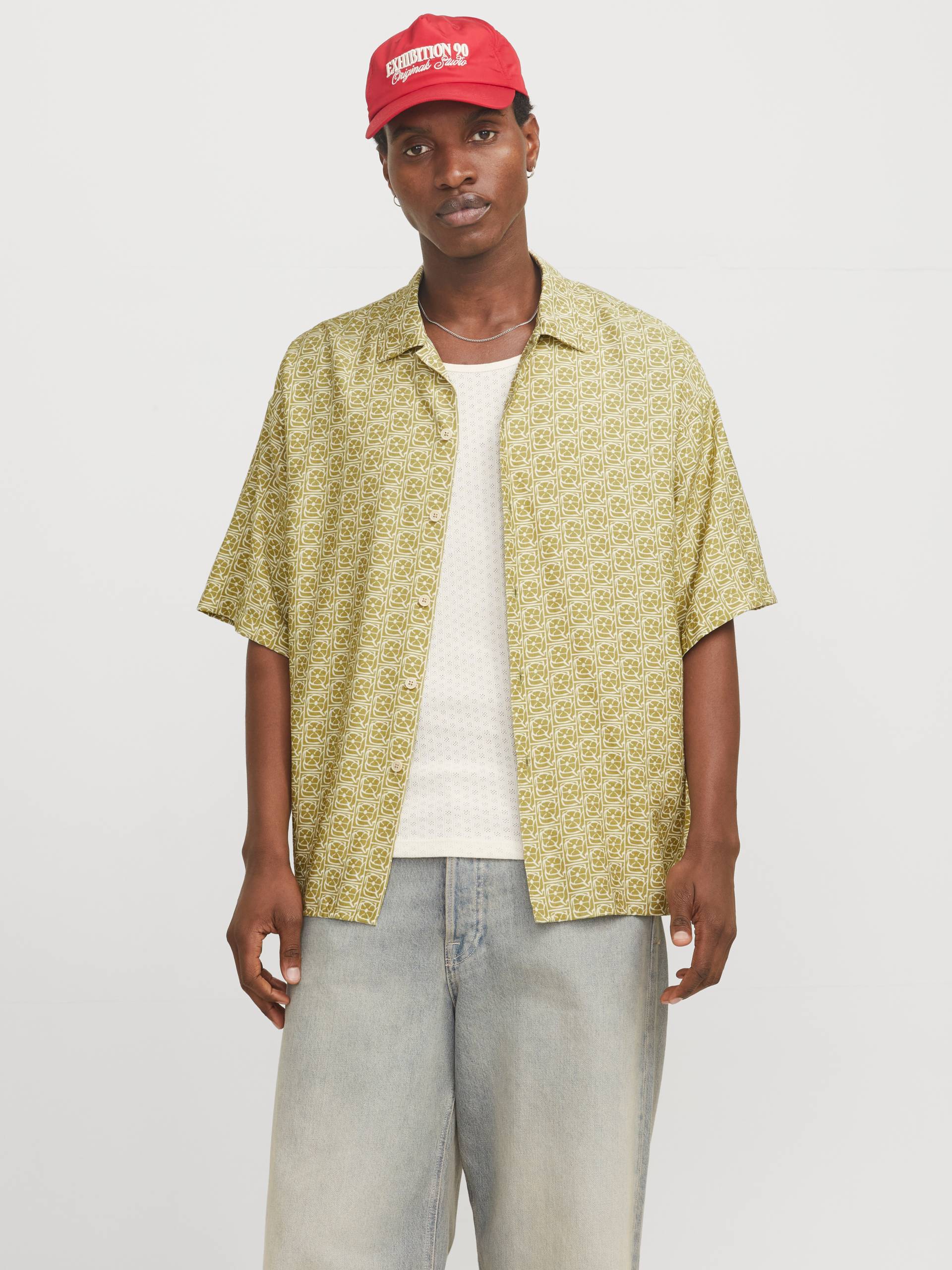 Jack & Jones Kurzarmhemd »JORMARSHALL ISLINGTON AOP SHIRT SS SN« Jack & Jones Kurzarmhemd »JORMARSHALL ISLINGTON AOP SHIRT SS SN« von Jack & Jones