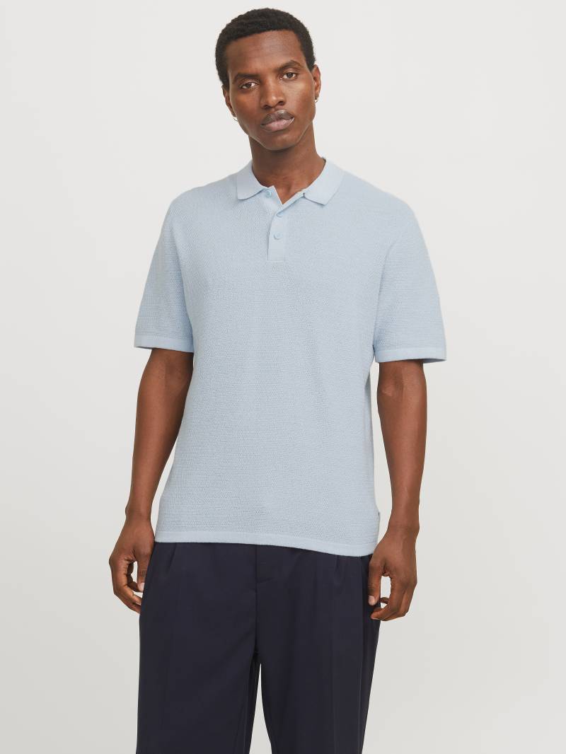 Jack & Jones Kurzarmpullover »JJEGEORGE KNIT POLO SS SN«, mit Polo Kragen von Jack & Jones