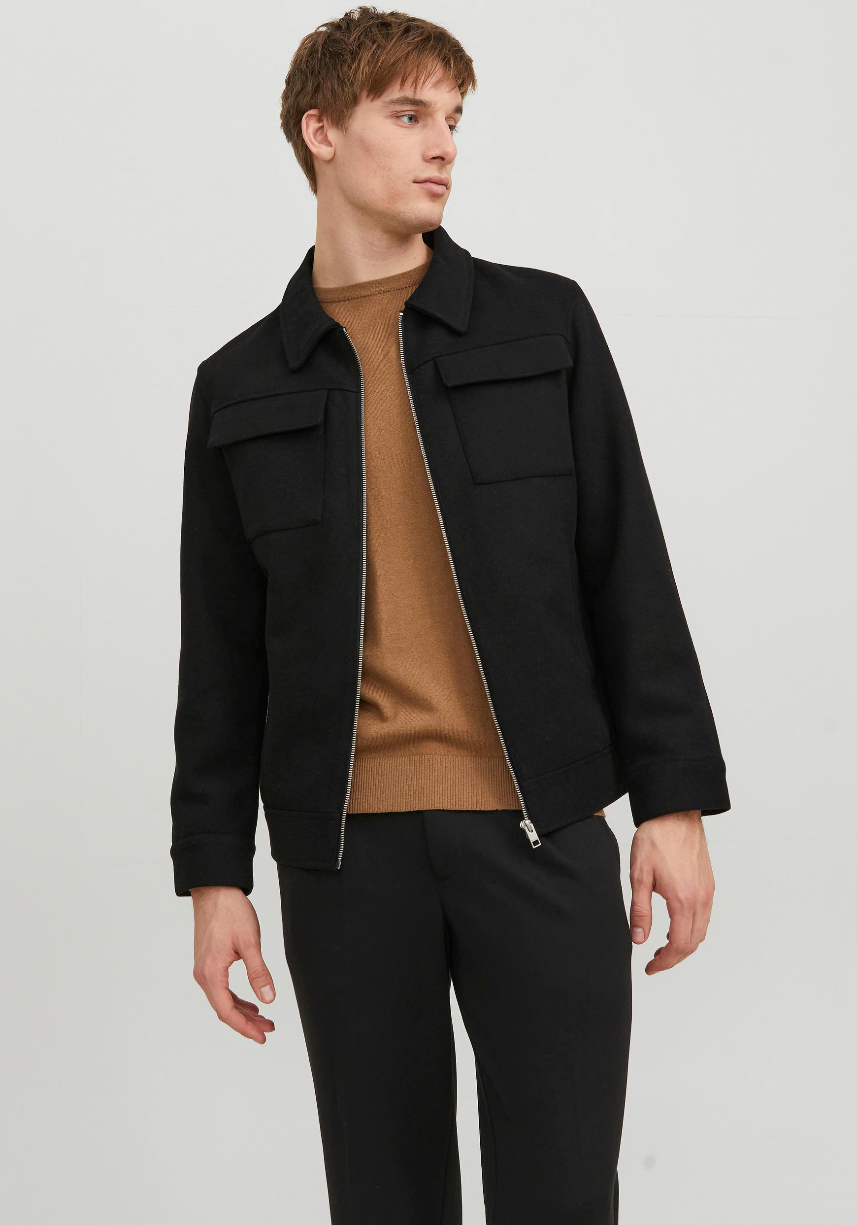 Jack & Jones Kurzjacke »JJEMORRISON WOOL JACKET SN« von Jack & Jones