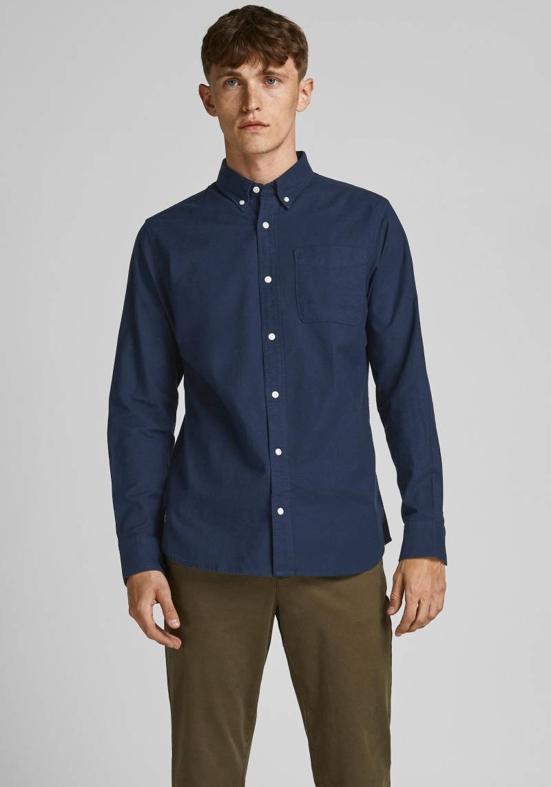 Jack & Jones Langarmhemd »BROOK OXFORD«, mit Button-Down Kragen von Jack & Jones