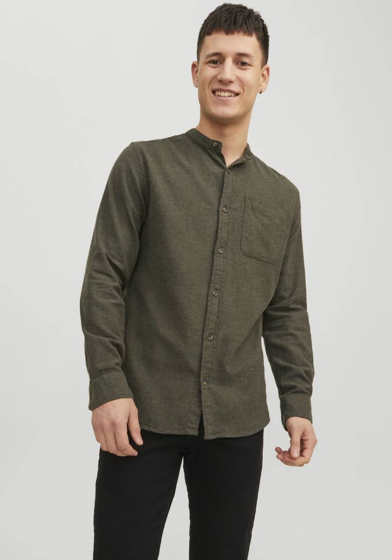 Jack & Jones Langarmhemd »JJEBAND MELANGE SHIRT LS SN« von Jack & Jones