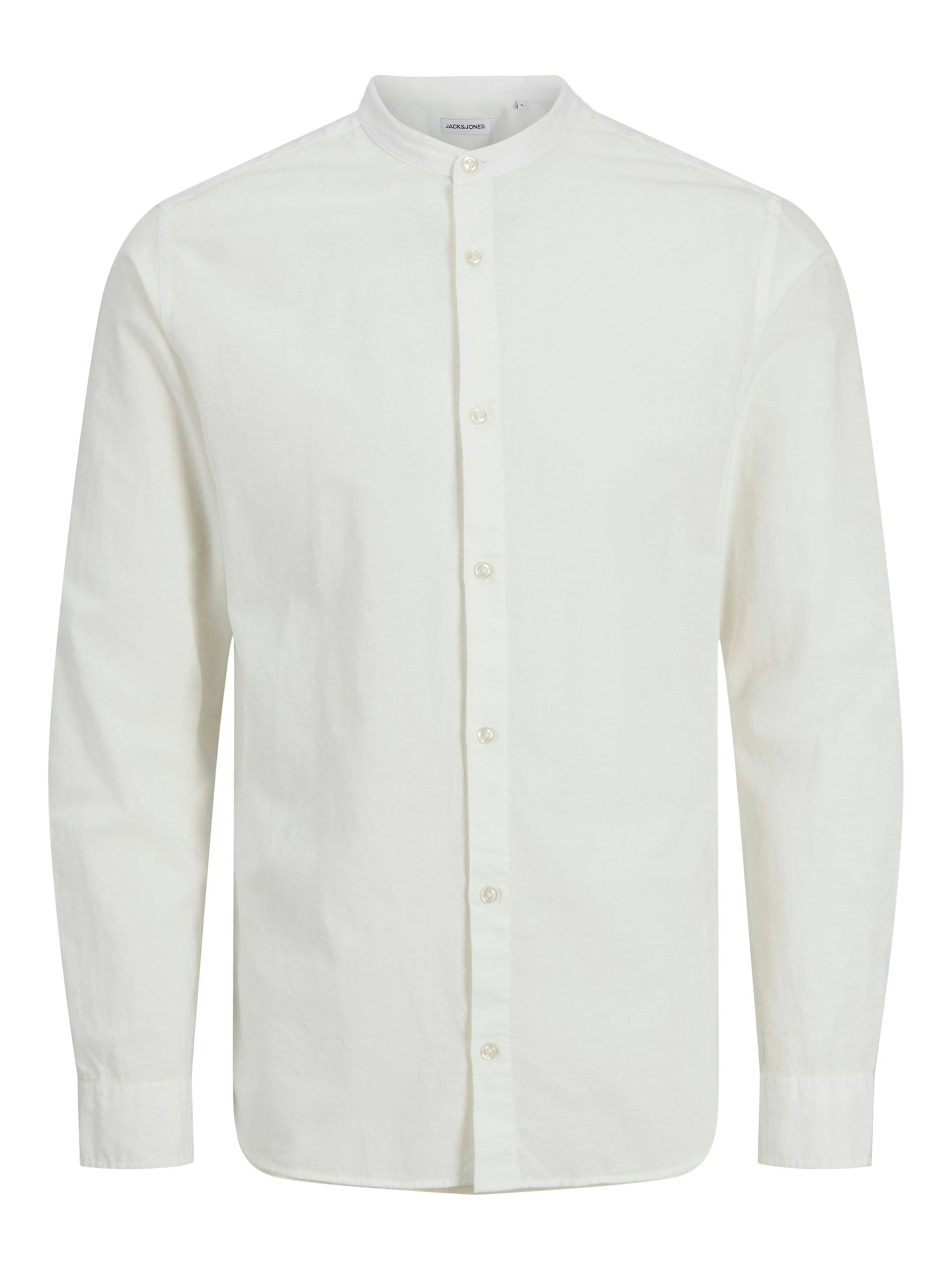 Jack & Jones Langarmhemd »JJEBREEZE BAND SHIRT LS SN«, mit Bandkragen Jack & Jones Langarmhemd »JJEBREEZE BAND SHIRT LS SN«, mit Bandkragen von Jack & Jones