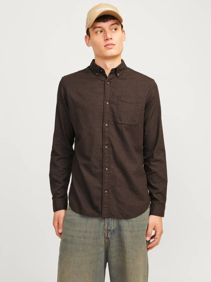 Jack & Jones Langarmhemd »JJECLASSIC MELANGE SHIRT LS SN« von Jack & Jones