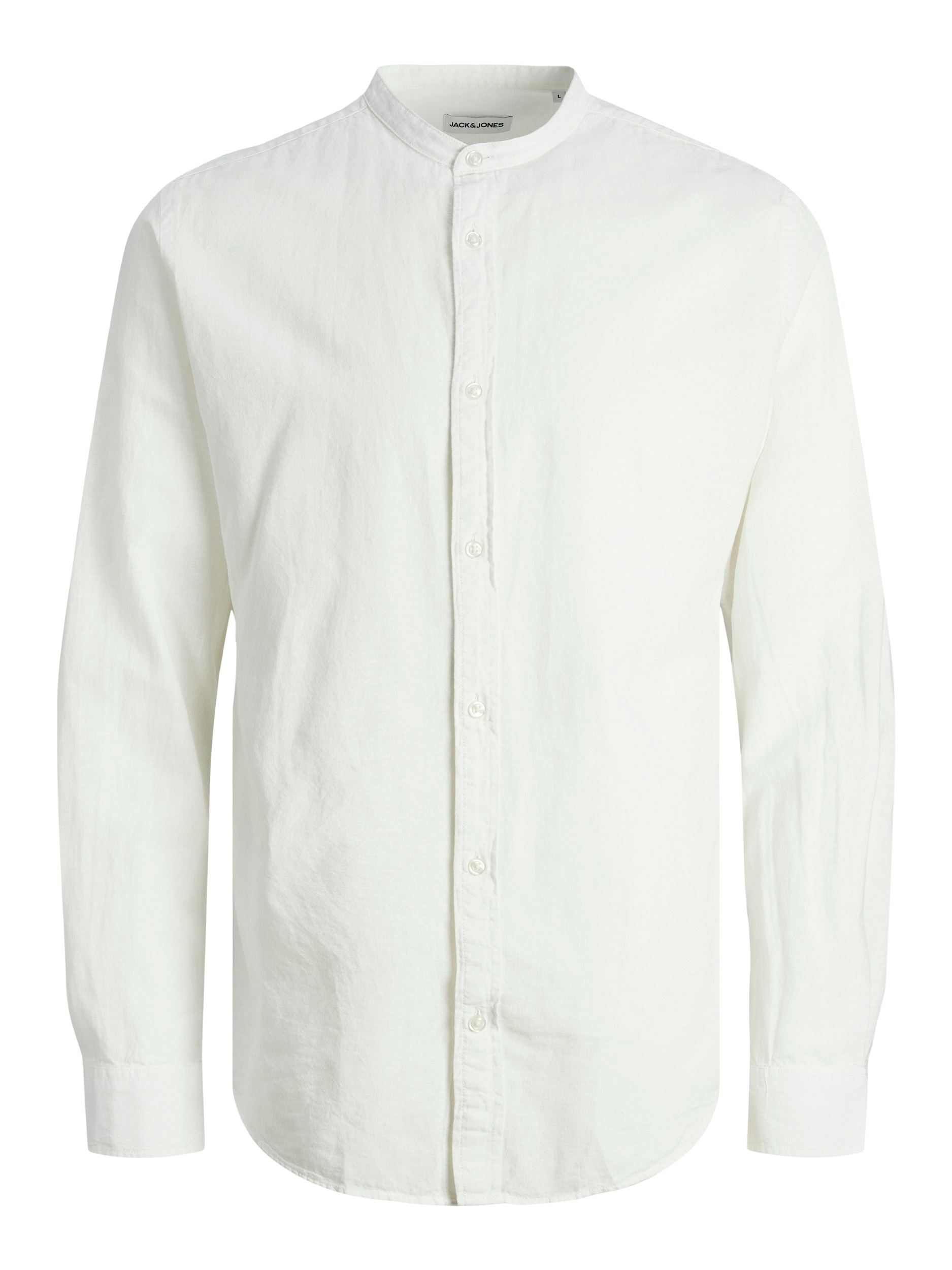 Jack & Jones Langarmhemd »JJELINEN BLEND BAND SHIRT LS SN« von Jack & Jones