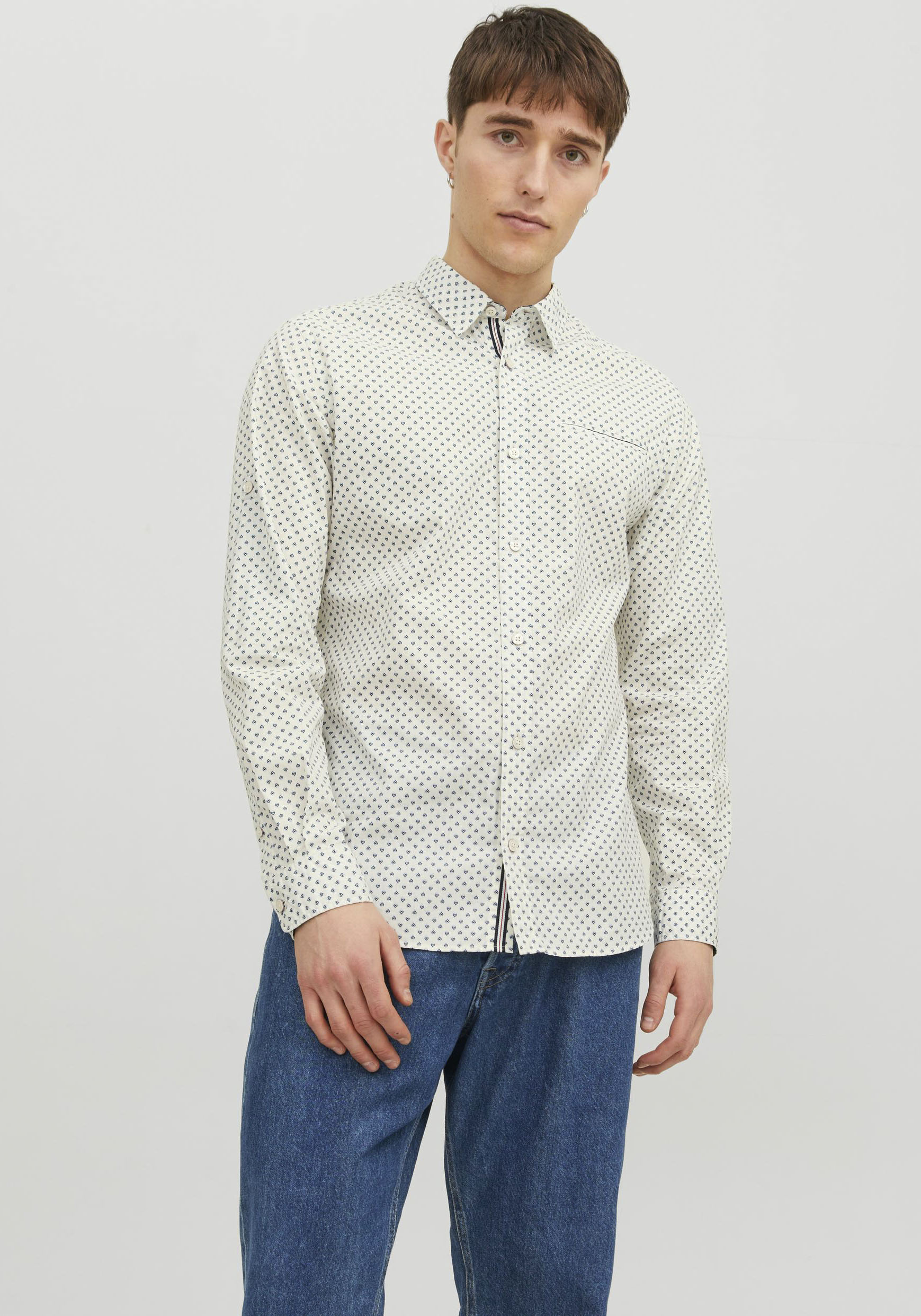 Jack & Jones Langarmhemd »JJEREMY DETAIL SHIRT LS NOOS« von Jack & Jones