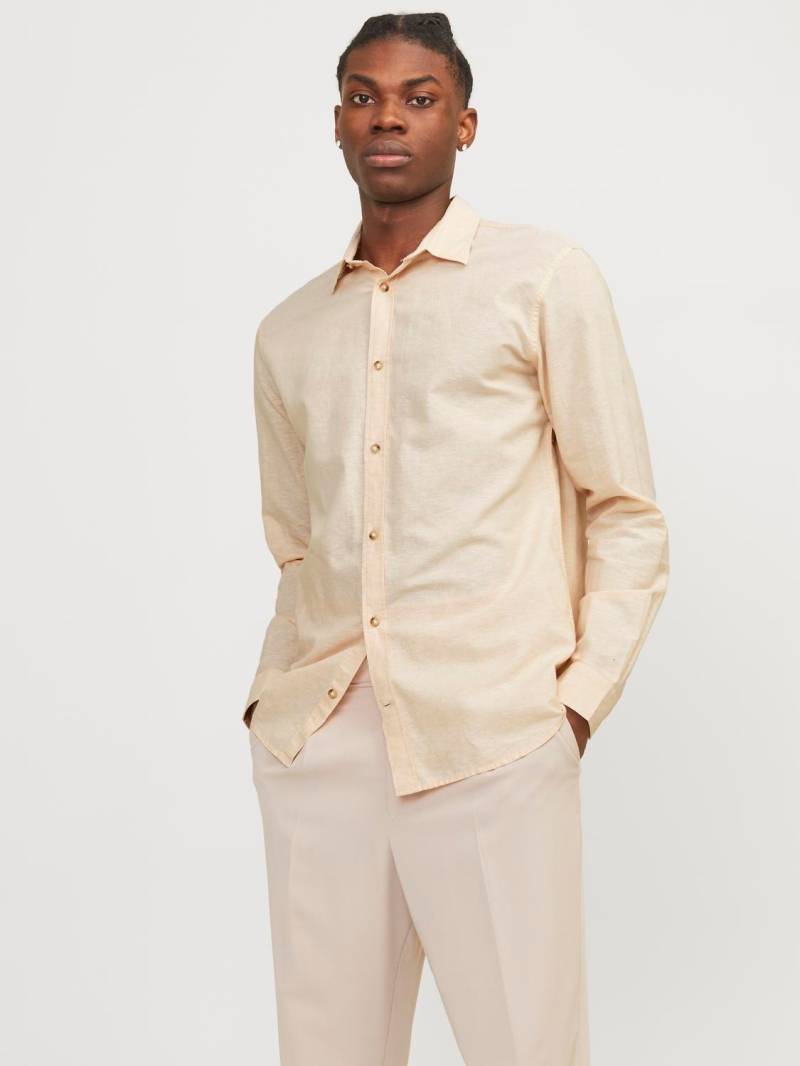 Jack & Jones Langarmhemd »JJESUMMER LINEN BLEND SHIRT LS SN« von Jack & Jones