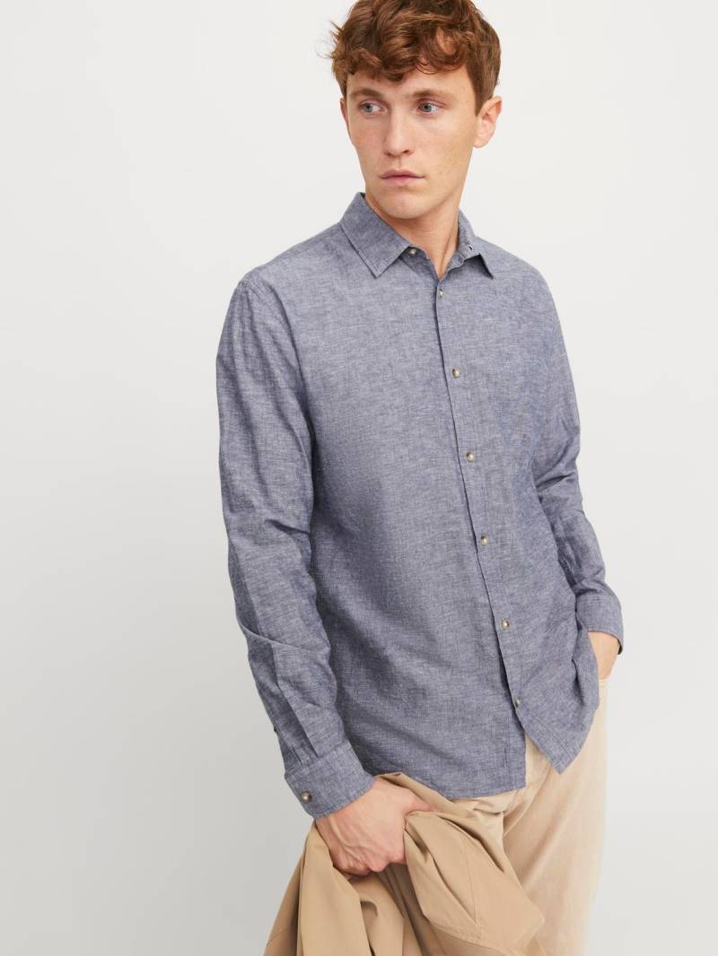 Jack & Jones Langarmhemd »JJESUMMER LINEN BLEND SHIRT LS SN« von Jack & Jones