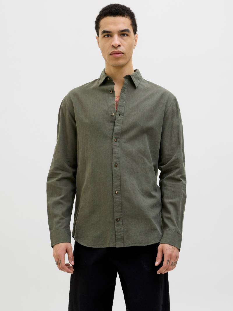 Jack & Jones Langarmhemd »JJESUMMER SHIRT LS SN«, mit Hemdkragen von Jack & Jones