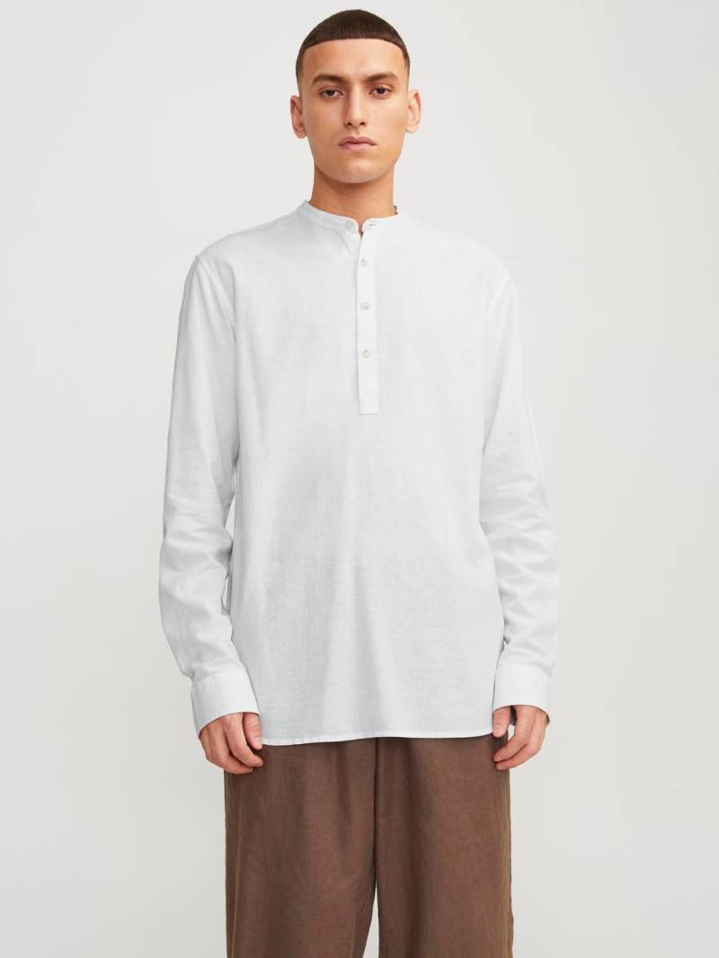 Jack & Jones Langarmhemd »JJESUMMER TUNIC LINEN BLEND SHIRT LS SN« von Jack & Jones