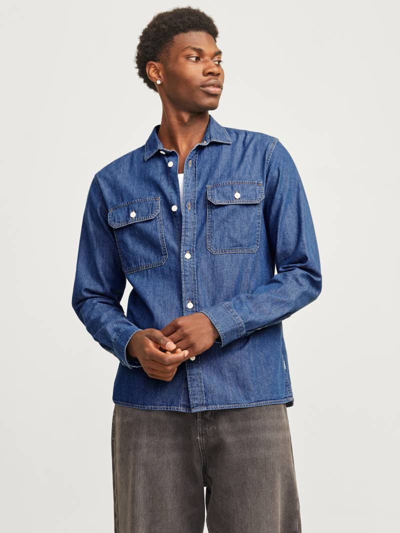 Jack & Jones Langarmhemd »JJETRAVIS SHIRT LS NOOS«, mit Brusttaschen von Jack & Jones