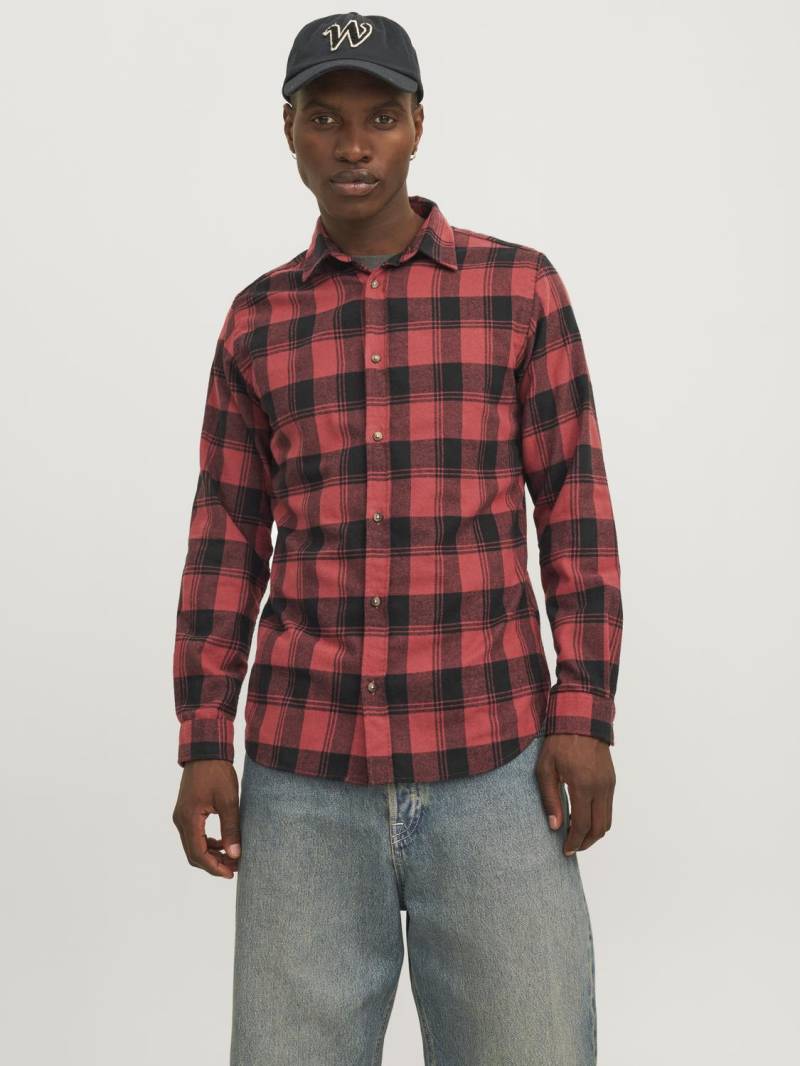 Jack & Jones Langarmhemd »JJJOSHUA FALL BUFFALO SHIRT LS« von Jack & Jones