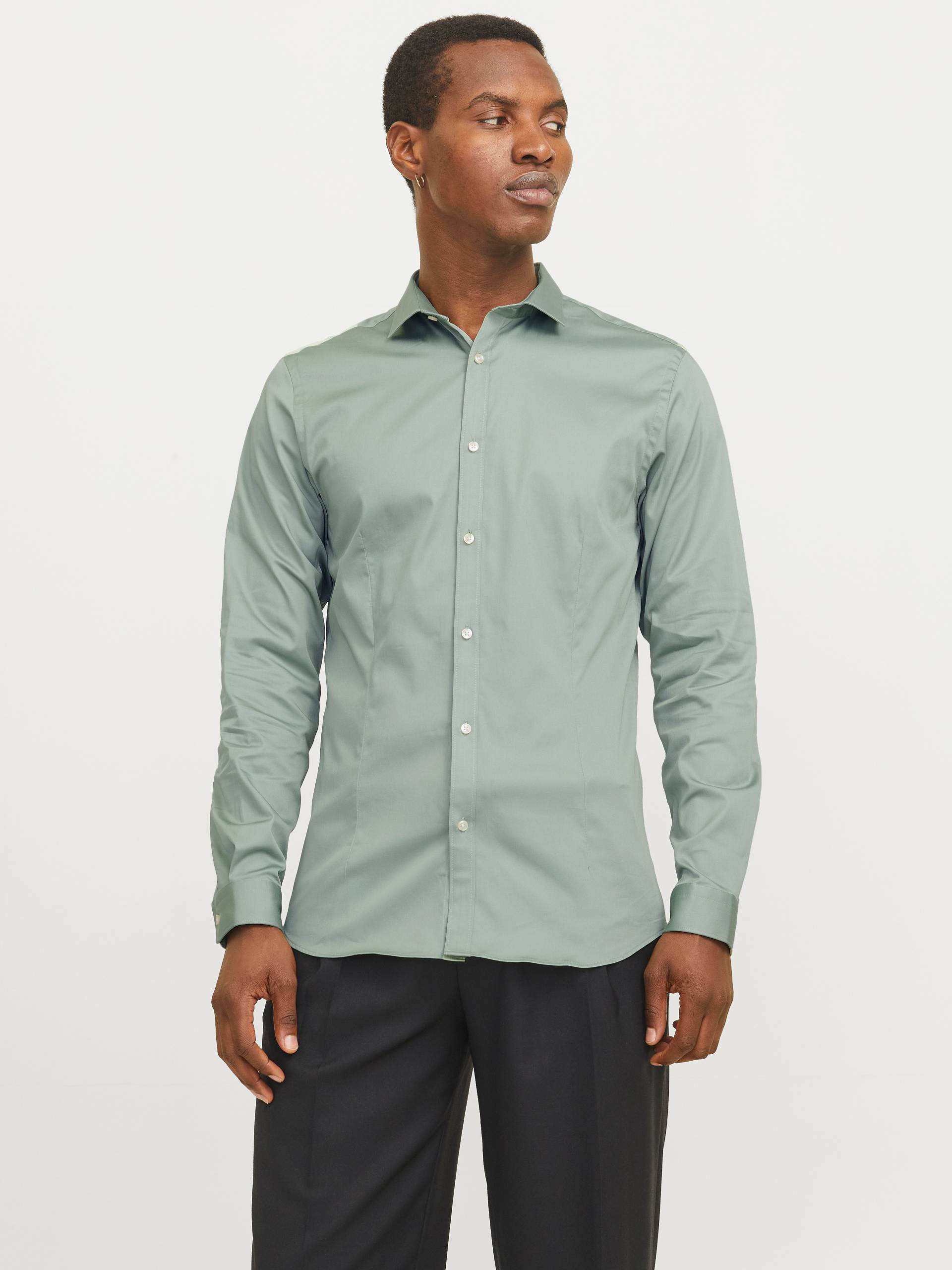 Jack & Jones Langarmhemd »JJPRPARMA SHIRT L/S NOOS«, mit Hemdkragen von Jack & Jones