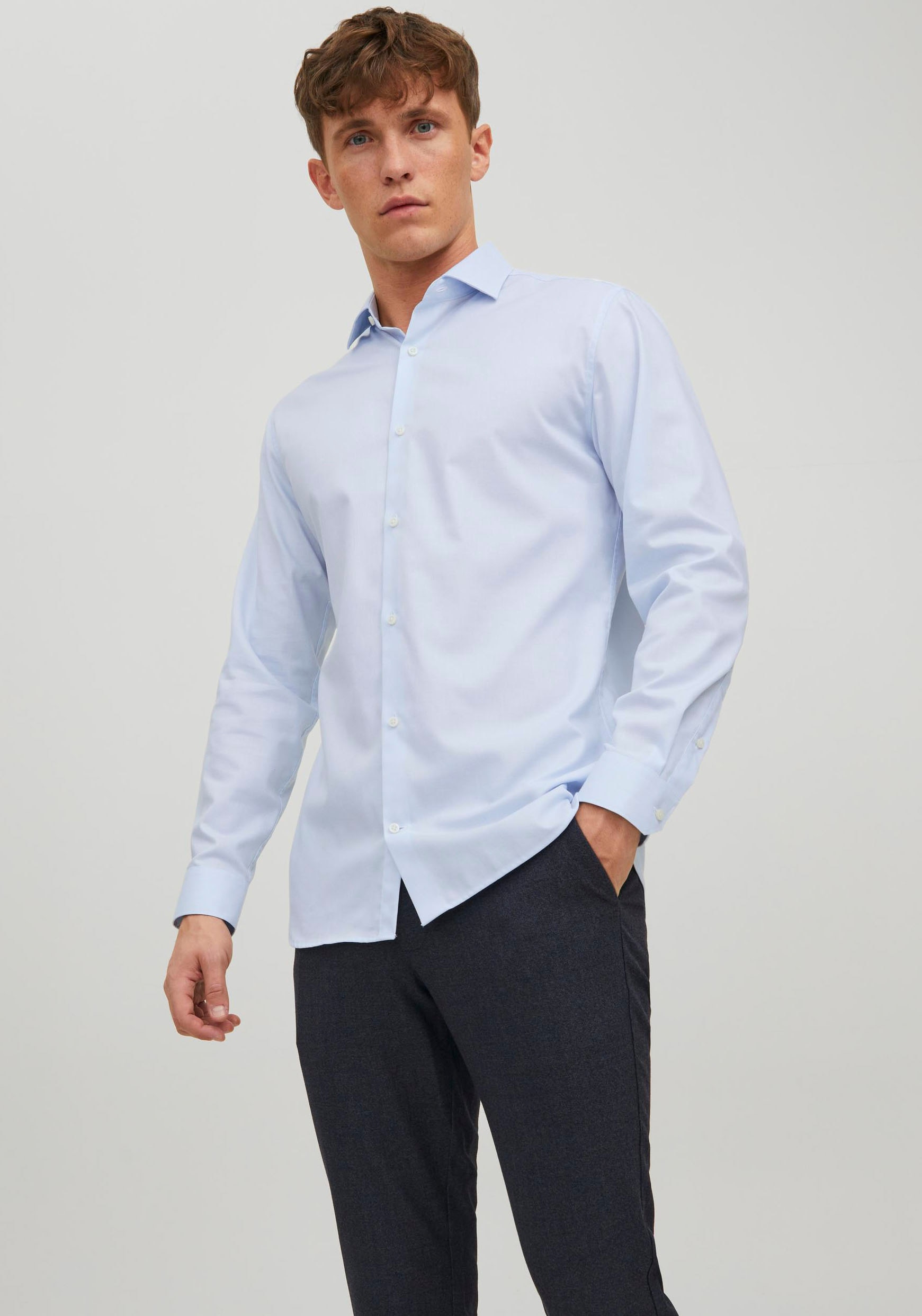 Jack & Jones Langarmhemd »JPRBLAPARKER SHIRT L/S«, mit Hemdkragen von Jack & Jones