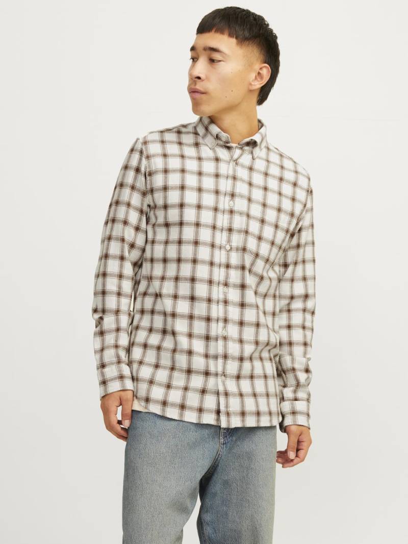 Jack & Jones Langarmhemd »JPRBLUBROOK CHECK STRUCTURE L/S SHIRT SN« von Jack & Jones