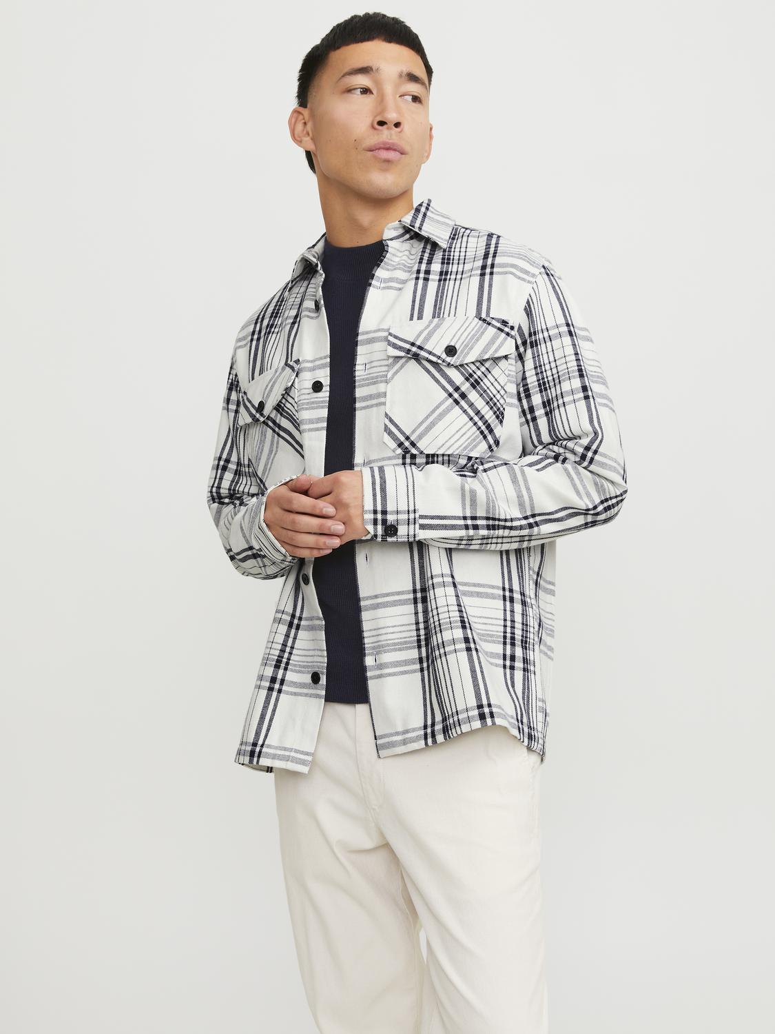 Jack & Jones Langarmhemd »JPRCCROY SPRING CHECK OVERSHIRT L/S SN« von Jack & Jones