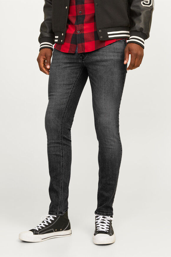 Jack & Jones Liam Skinny Fit Jeans L32 | Black Denim | Herren | 30/32 Jack & Jones Liam Skinny Fit Jeans L32 | Black Denim | Herren | 30/32 von Jack & Jones