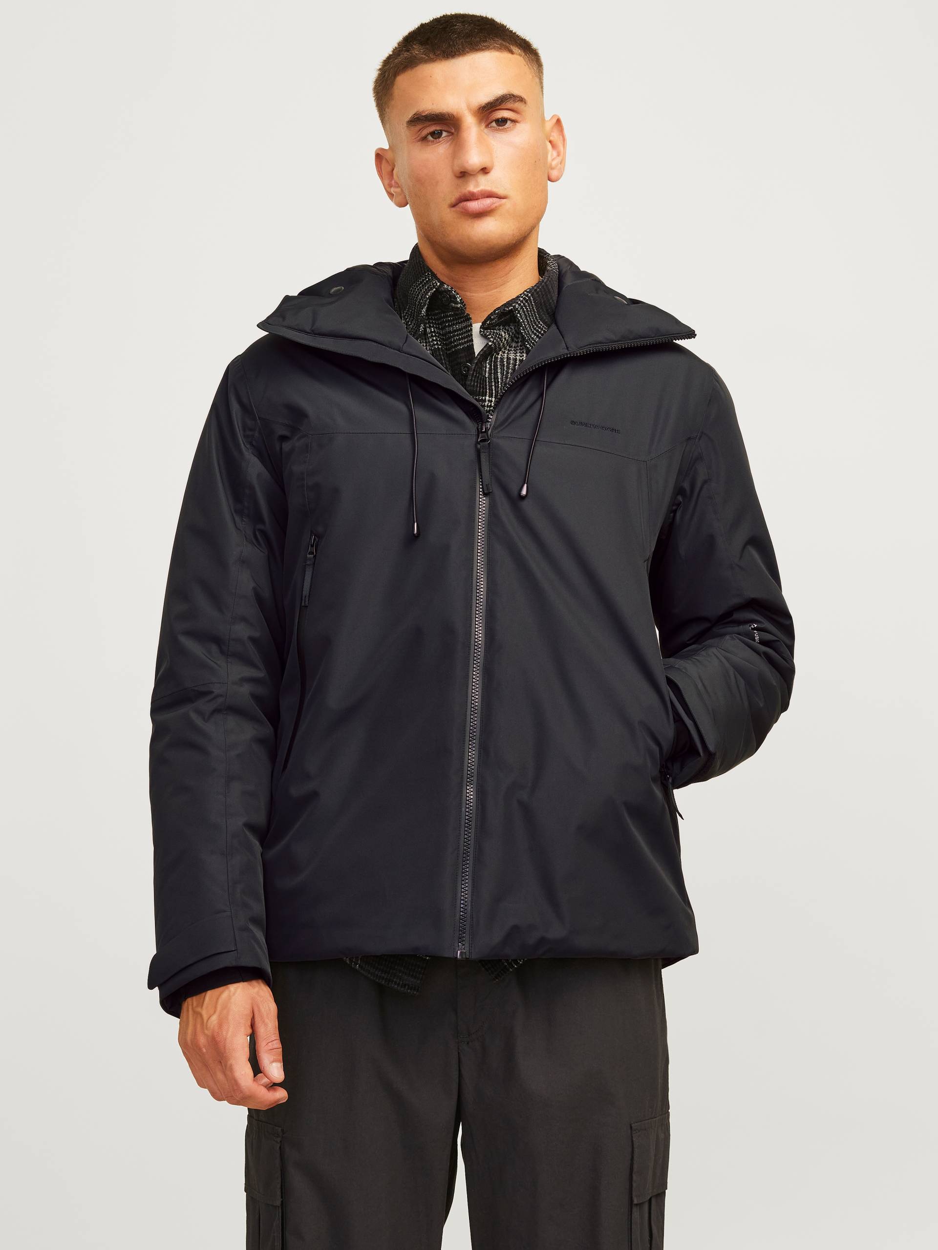 Jack & Jones Outdoorjacke »JCOSUMMIT PADDED SHELL JACKET SN«, mit Kapuze von Jack & Jones