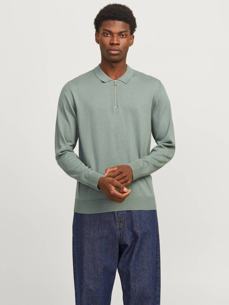 Jack & Jones Polokragenpullover »JJEEMIL KNIT POLO HALF ZIP LS NOOS«, mit Polo Kragen von Jack & Jones