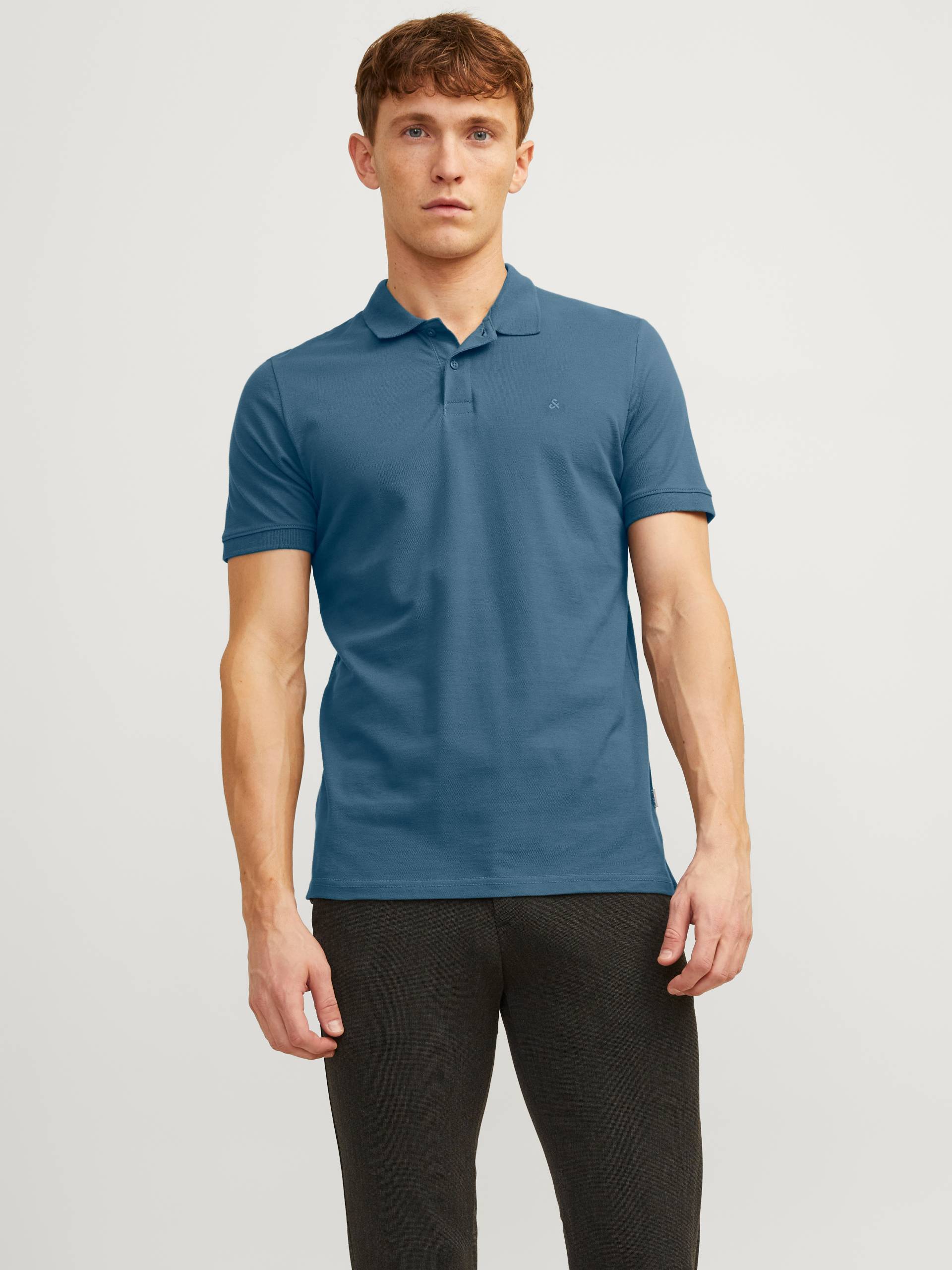 Jack & Jones Poloshirt »JJEBASIC POLO SS NOOS«, mit Logo Stickerei von Jack & Jones