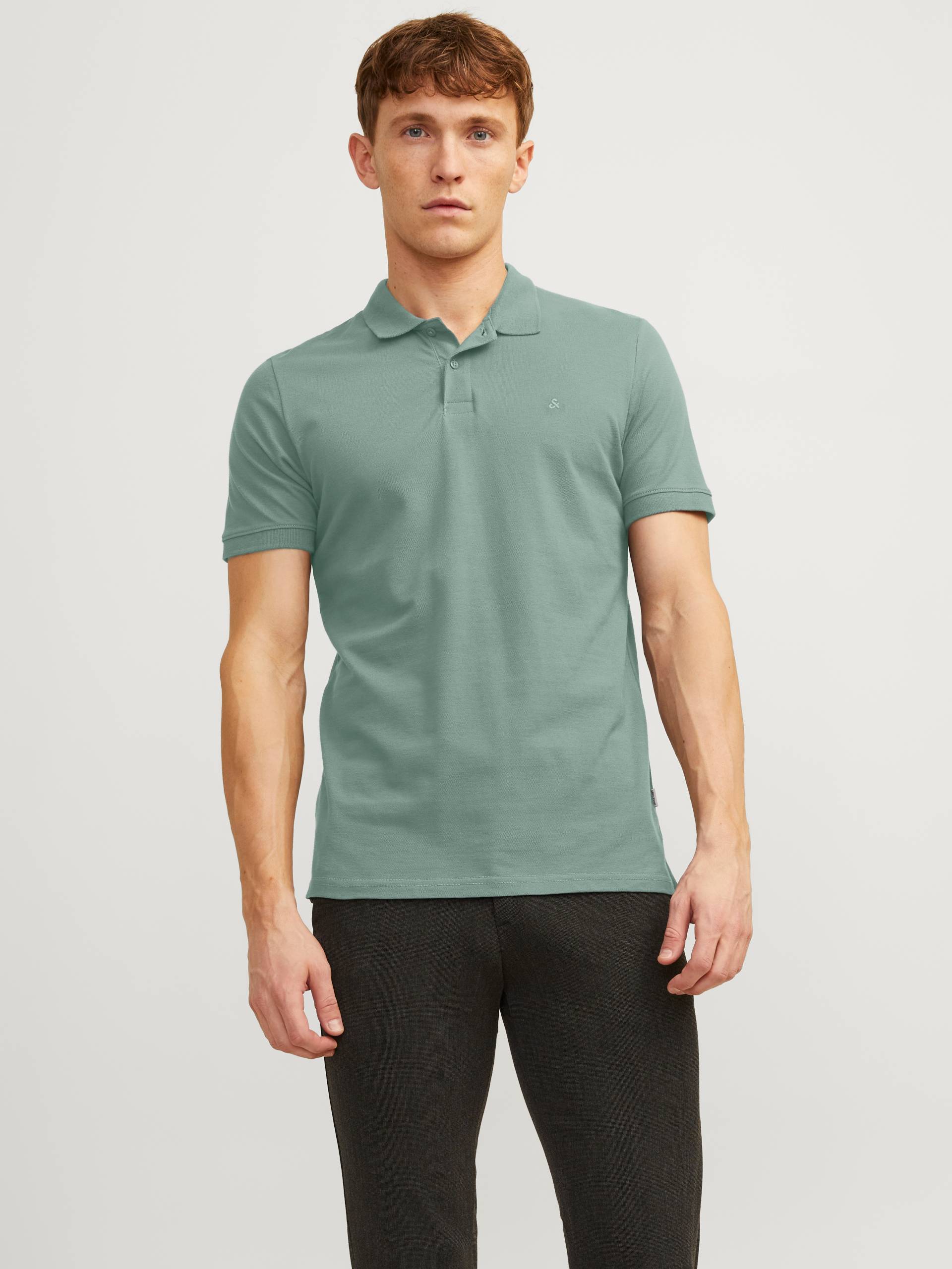 Jack & Jones Poloshirt »JJEBASIC POLO SS NOOS«, mit Logo Stickerei von Jack & Jones