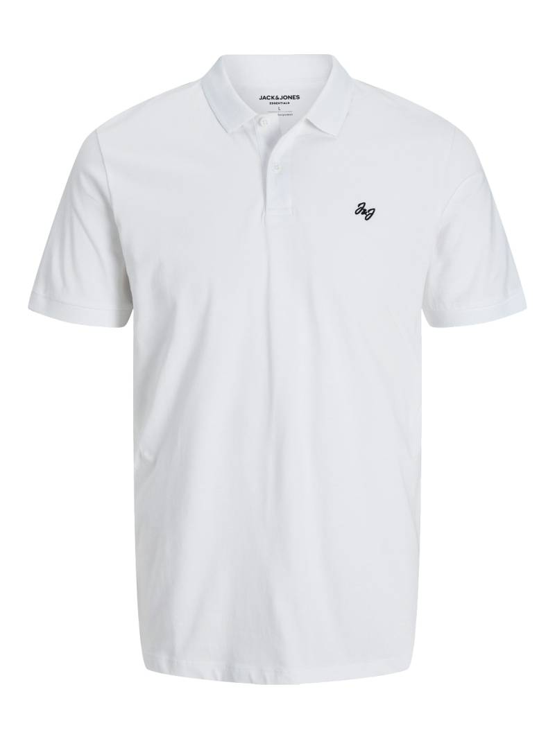 Jack & Jones Poloshirt »JJEJERSEY LOGO POLO SS SN«, mit Logo Stickerei von Jack & Jones