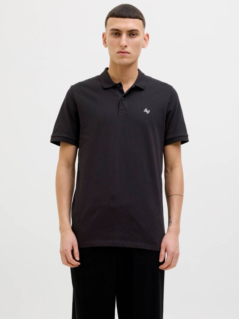 Jack & Jones Poloshirt »JJEJERSEY LOGO POLO SS SN«, mit Logo Stickerei von Jack & Jones