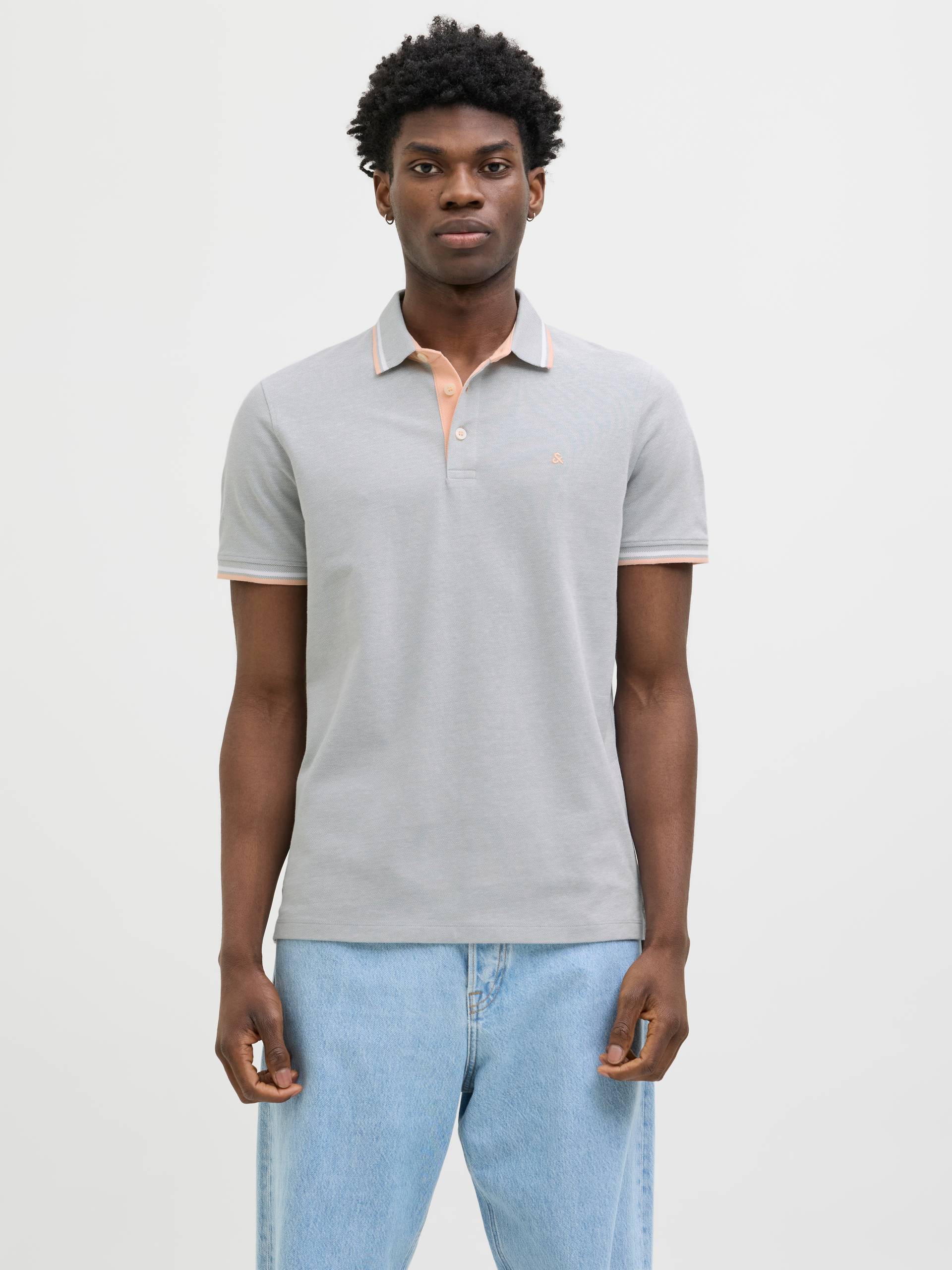 Jack & Jones Poloshirt »JJEPAULOS POLO SS NOOS«, mit Logo Stickerei von Jack & Jones