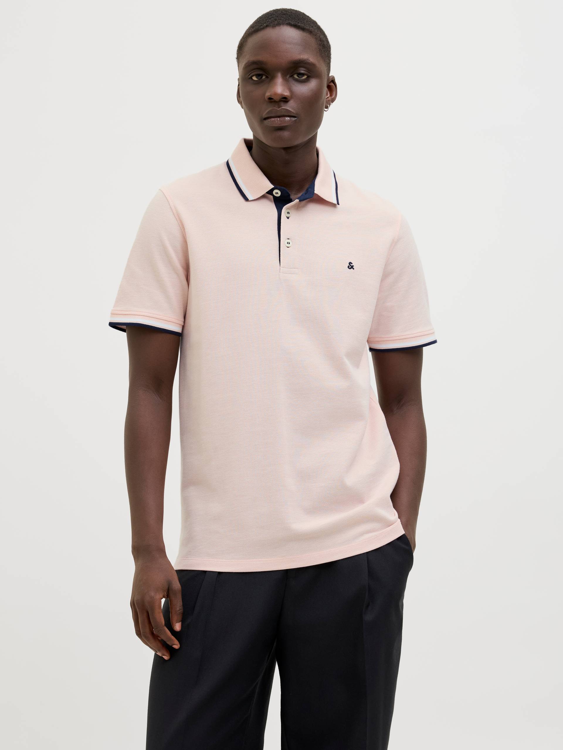 Jack & Jones Poloshirt »JJEPAULOS POLO SS NOOS«, mit Logo Stickerei von Jack & Jones